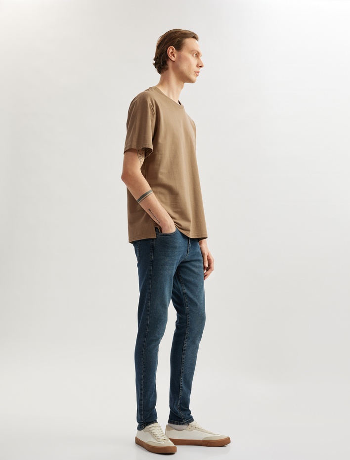  Pamuklu Skinny Fit Jean Pantolon - Michael Jean