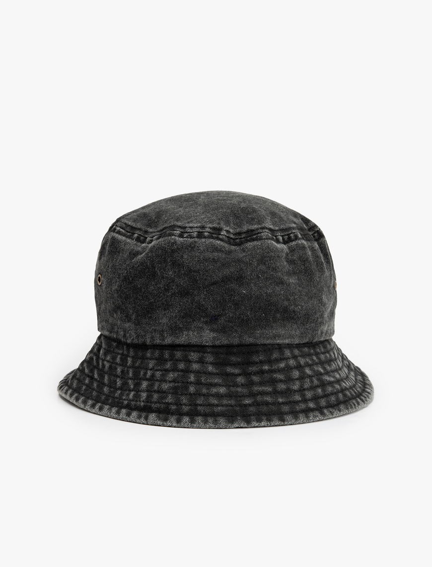  Erkek Yıkamalı Pamuklu Bucket Şapka