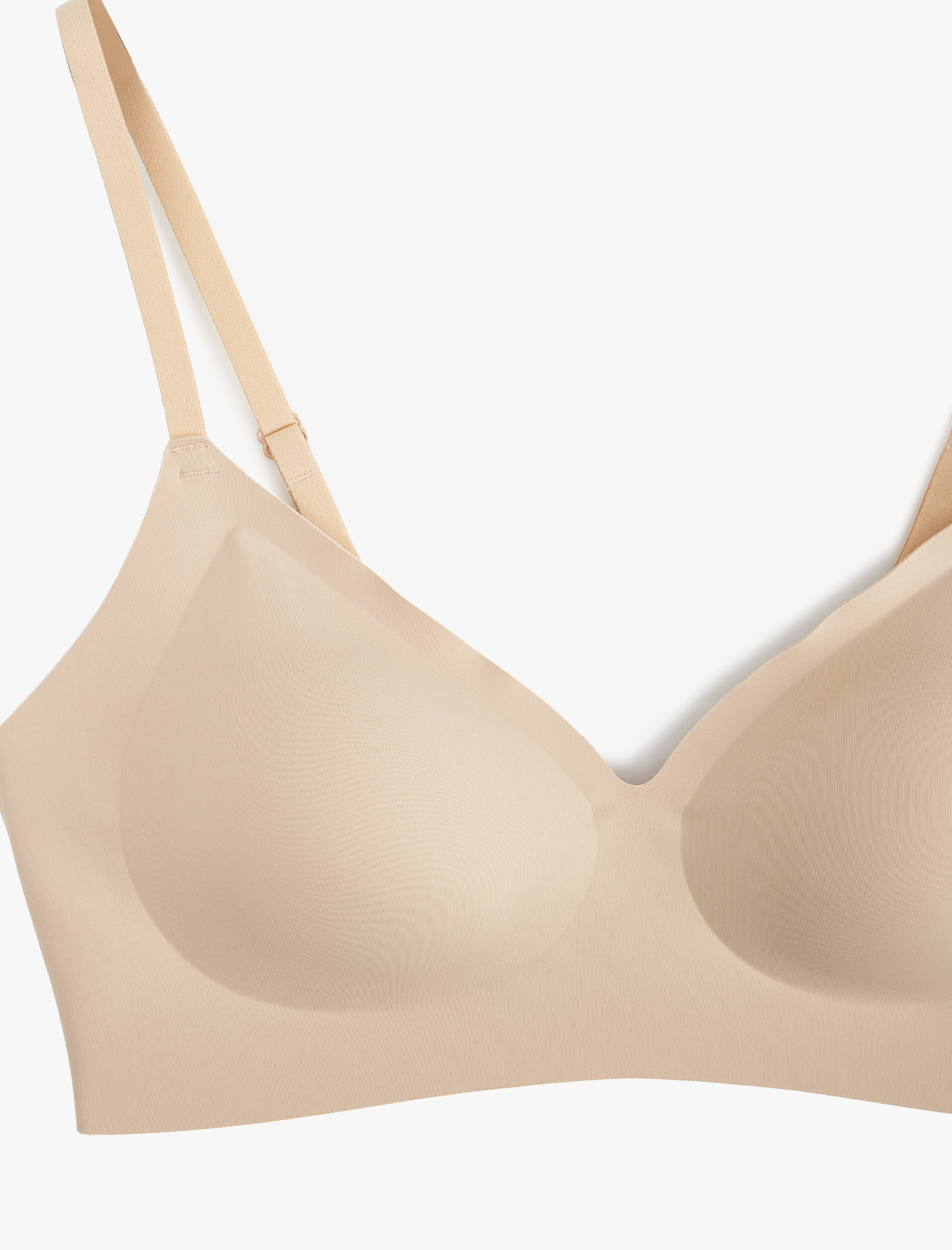 Lazer Kesim Dolgulu Balensiz Dikişsiz Sütyen