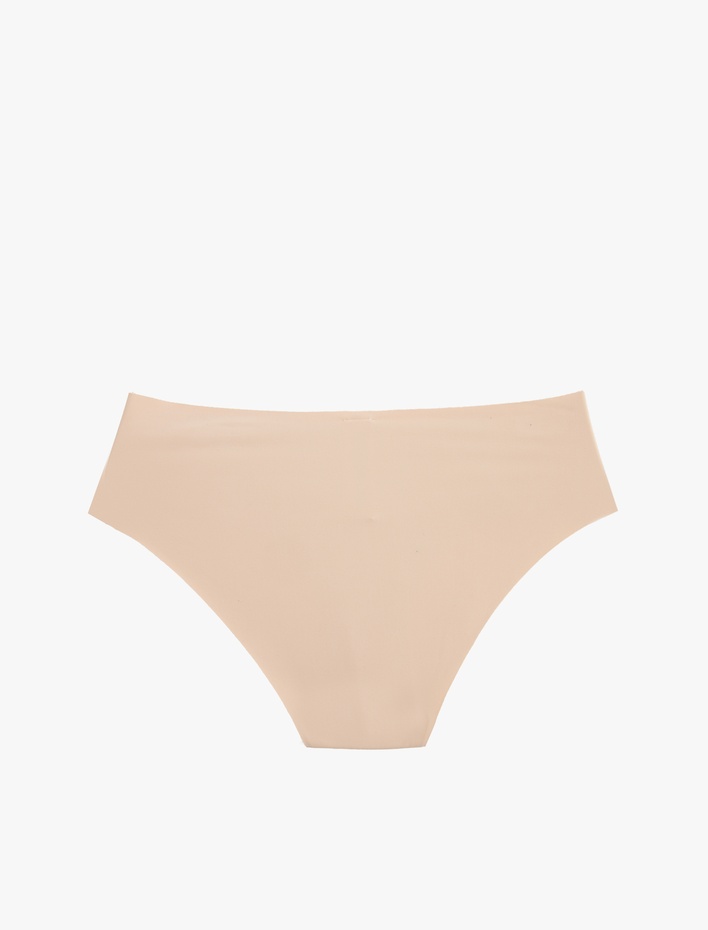  Vücudu Saran Hafif Kumaş Dikiş İzi Görünmez Lazer Kesim Külot