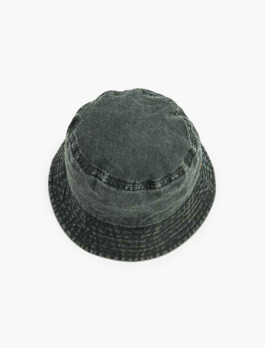  Erkek Yıkamalı Pamuklu Bucket Şapka