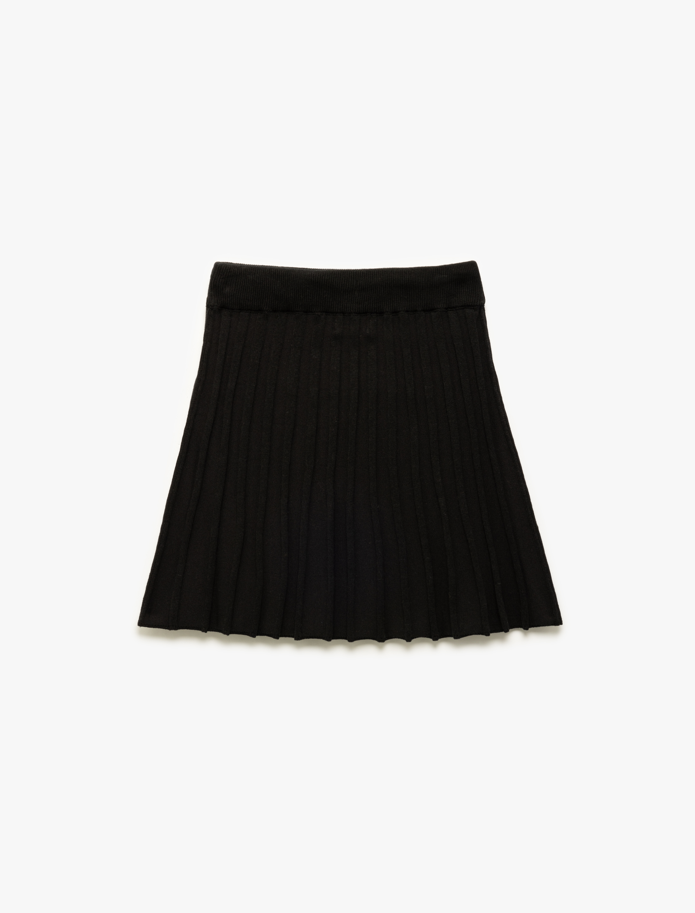 Kız Çocuk Pamuklu Beli Lastikli Piliseli Basic Etek