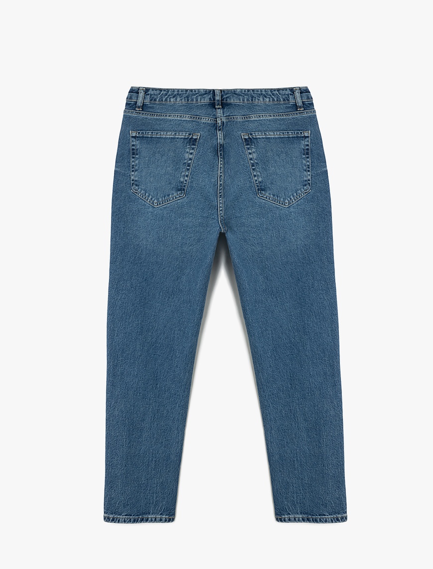   Normal Bel Pamuklu Tapered Fit Jean Pantolon - Joe Jean