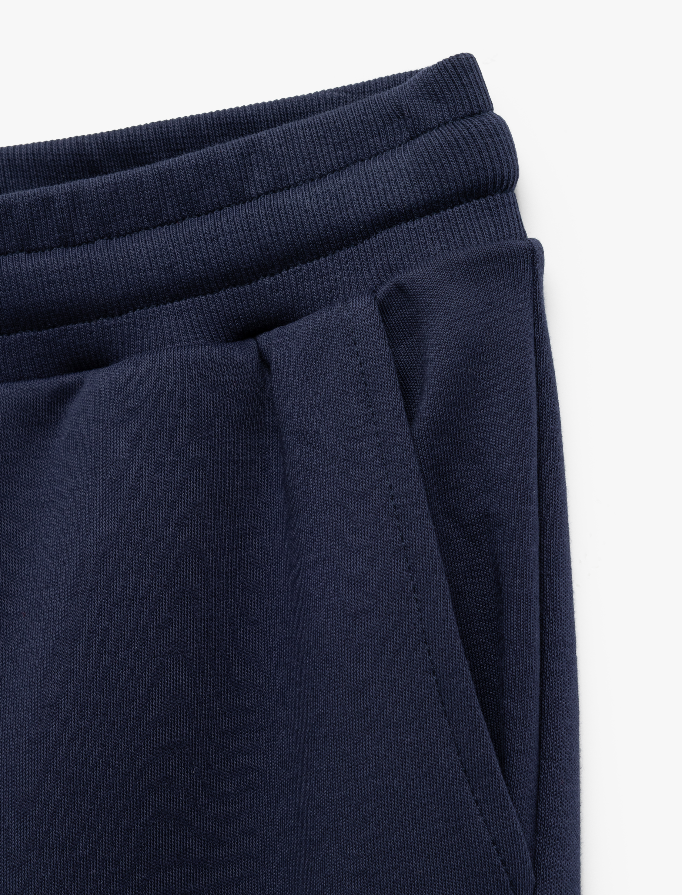   Beli Bağcıklı Pamuklu Cep Detaylı Jogger Eşofman Altı