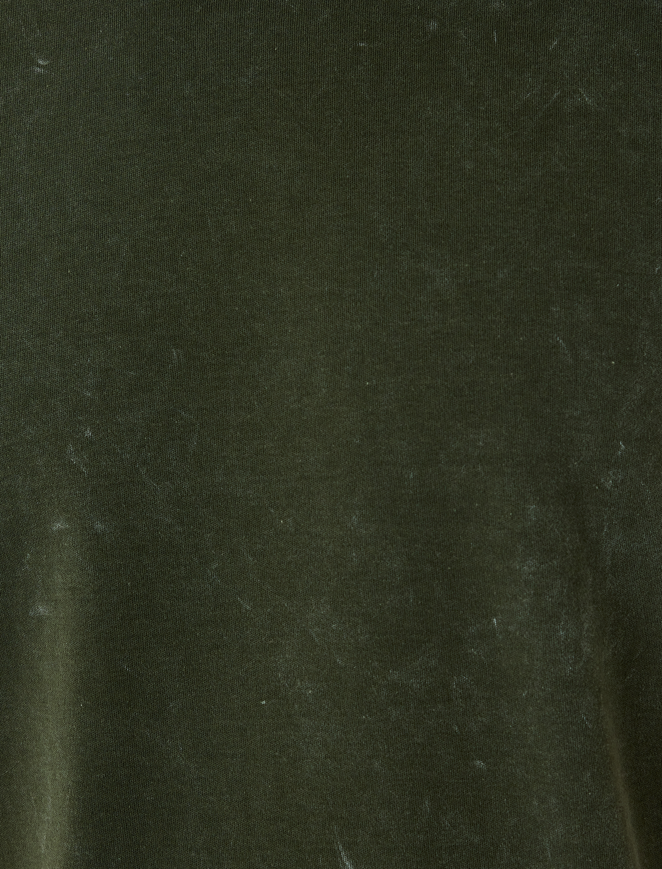   Bisiklet Yaka Regular Fit Pamuklu Tok Kumaş Yıkamalı Kısa Kollu Tişört