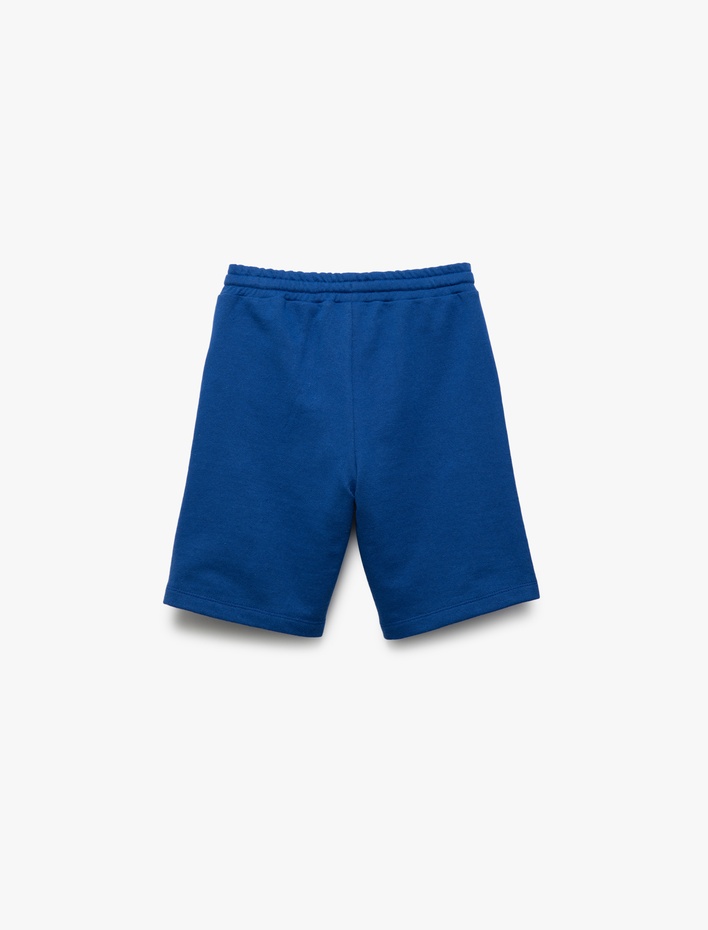 Erkek Çocuk Beli Bağcıklı Cep Detaylı ı Basic Şort