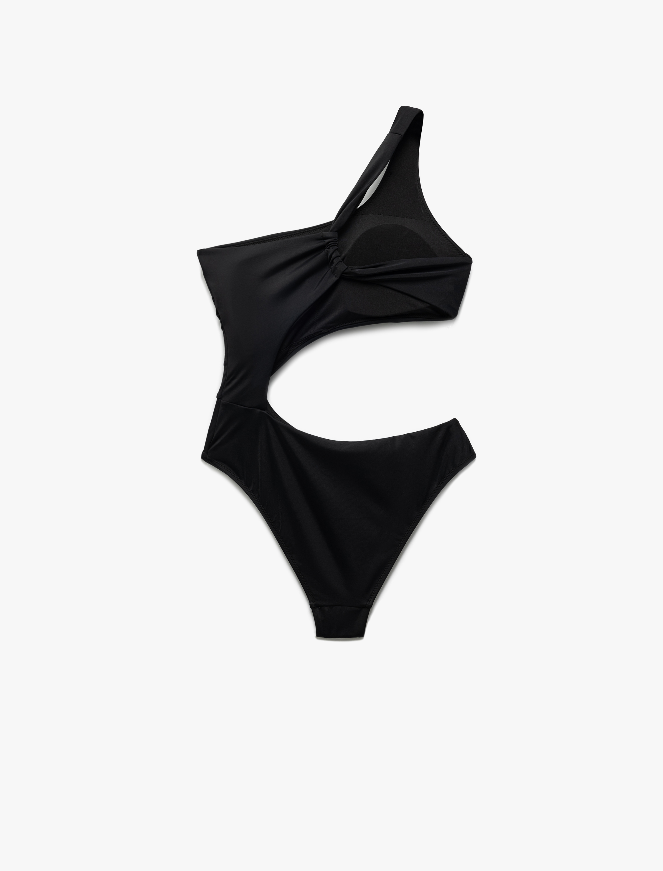   Hafif Destekli Asimetrik Tek Omuz Mayokini