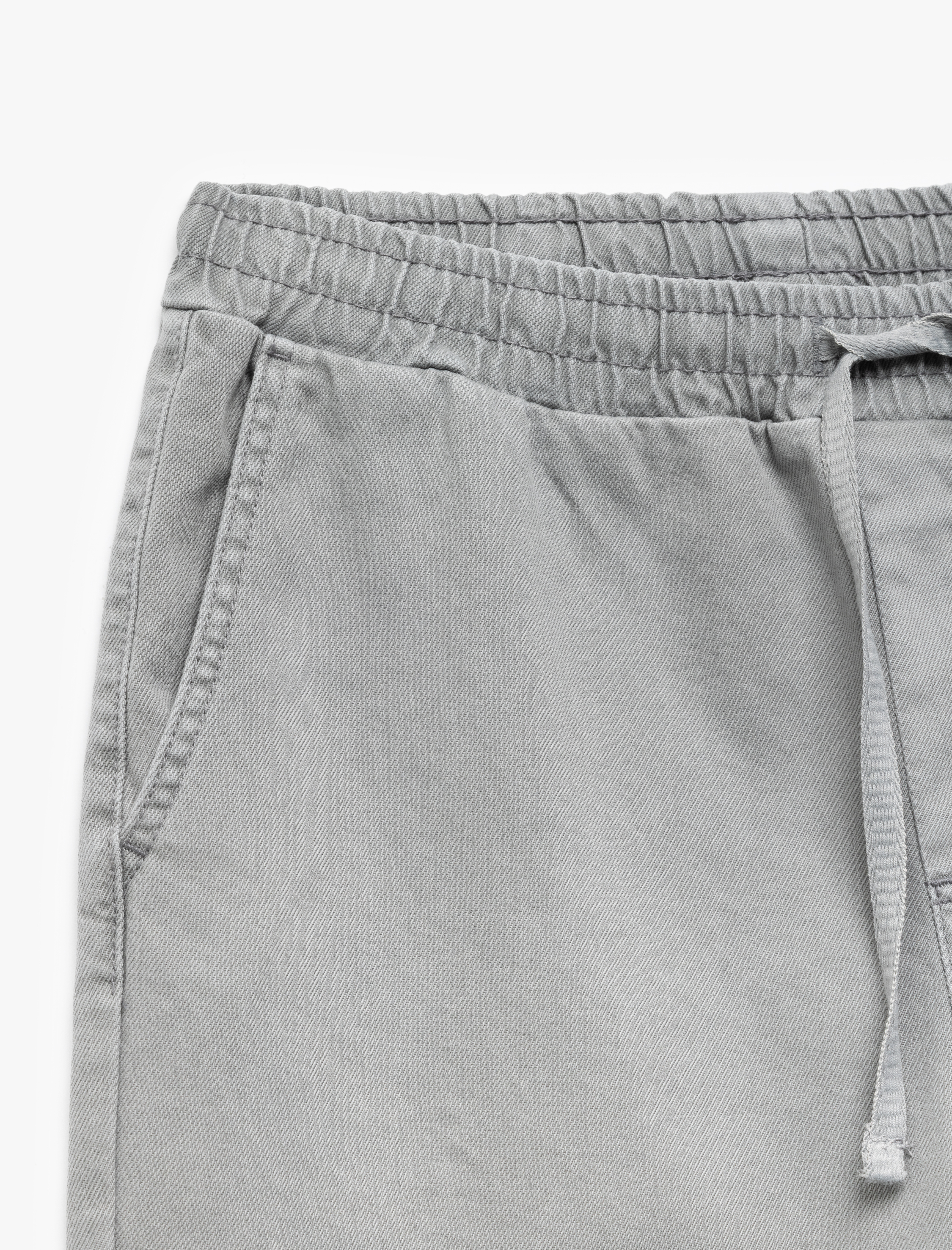 Straight Fit Cep Detaylı Pamuklu Beli Bağcıklı Pantolon