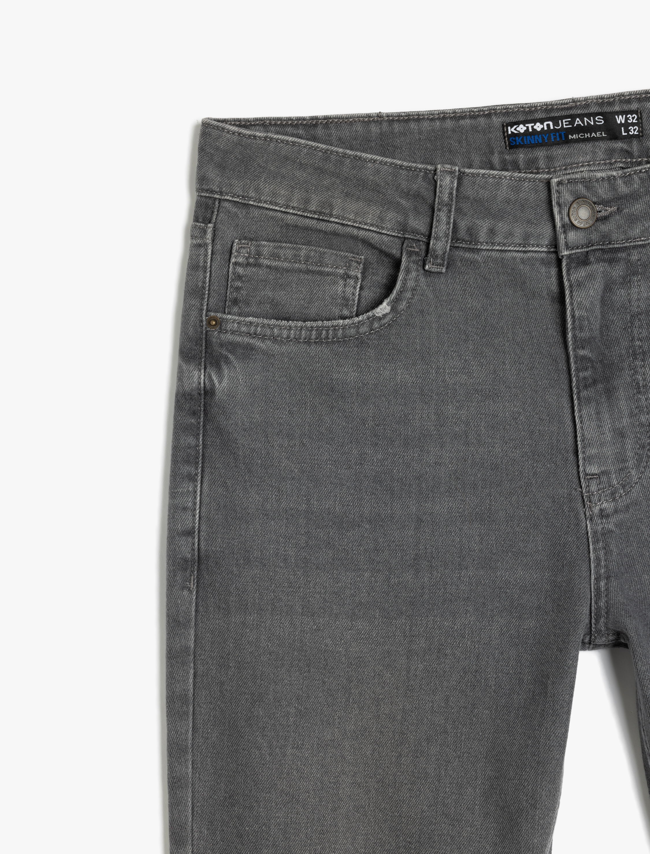   Normal Bel Pamuklu Jean Pantolon - Michael Jean