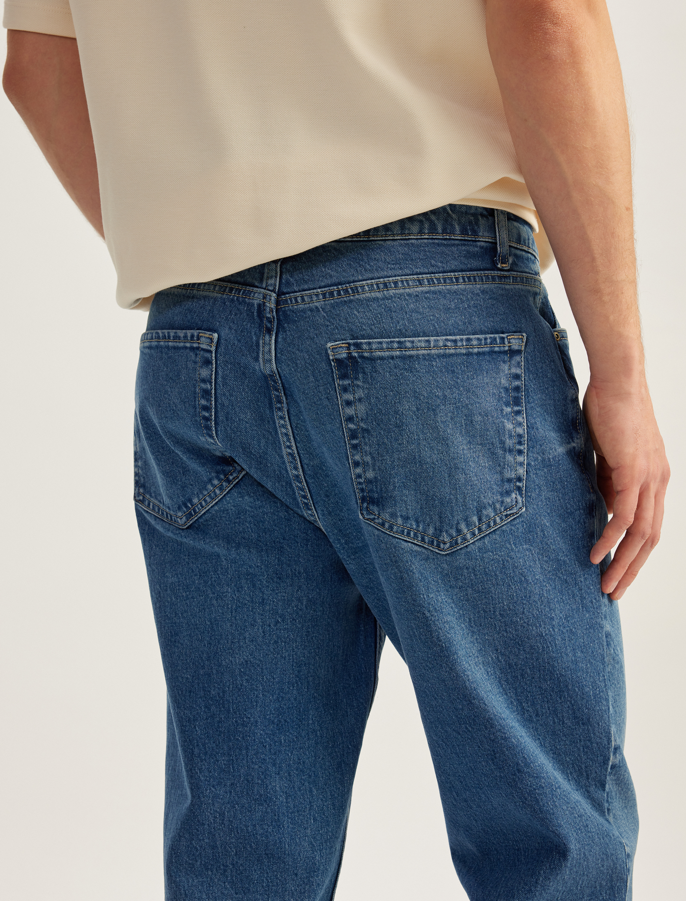   Normal Bel Pamuklu Tapered Fit Jean Pantolon - Joe Jean