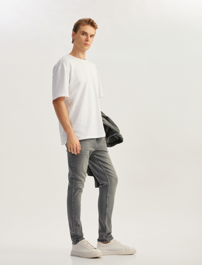  Pamuklu Skinny Fit Jean Pantolon - Michael Jean