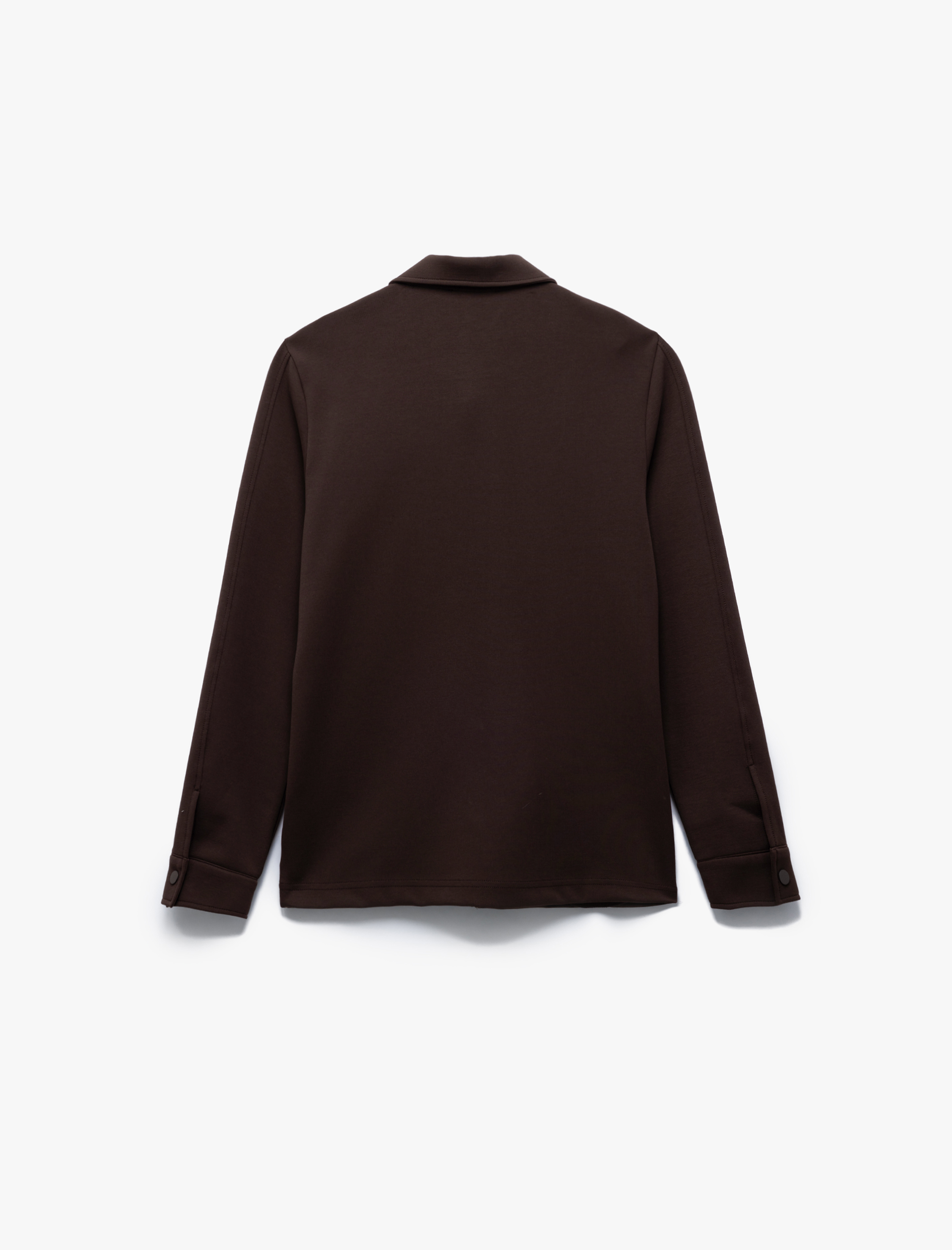   Uzun Kollu Pamuk Karışımlı Fermuarlı Hırka