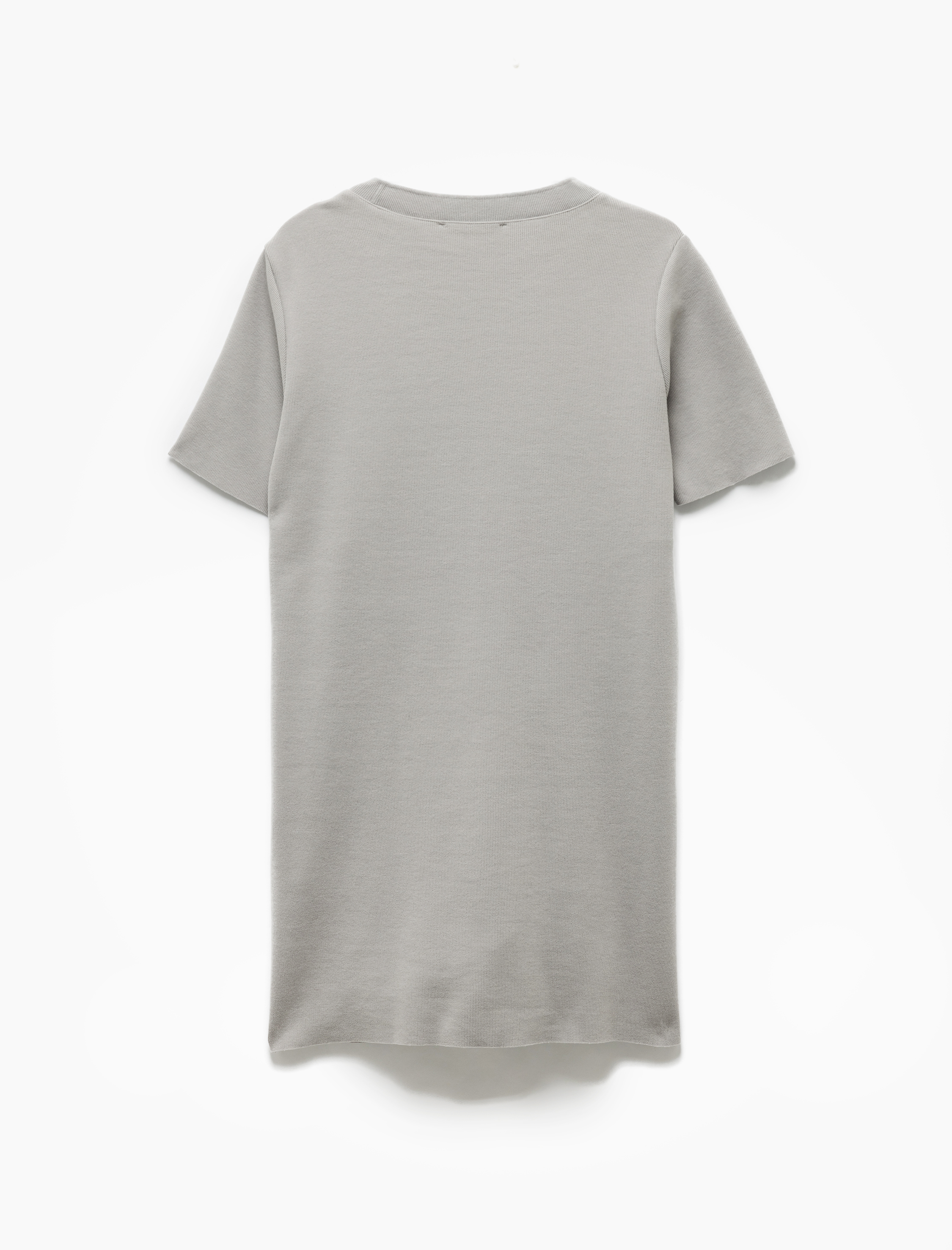 Regular Fit Bisiklet Yaka Kısa Kollu Mini Elbise