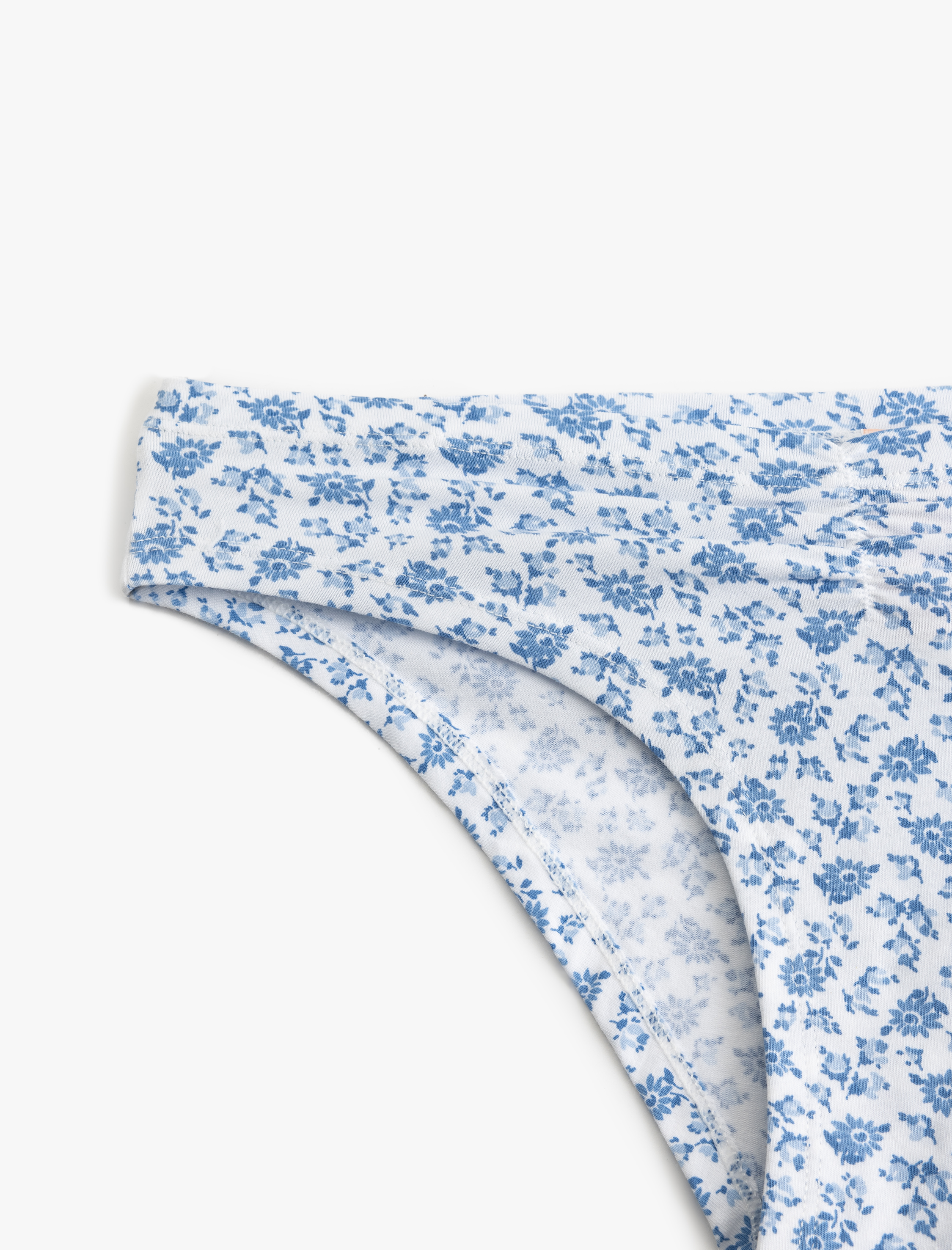   Pamuklu Çiçekli Brazilian Kadın Külot