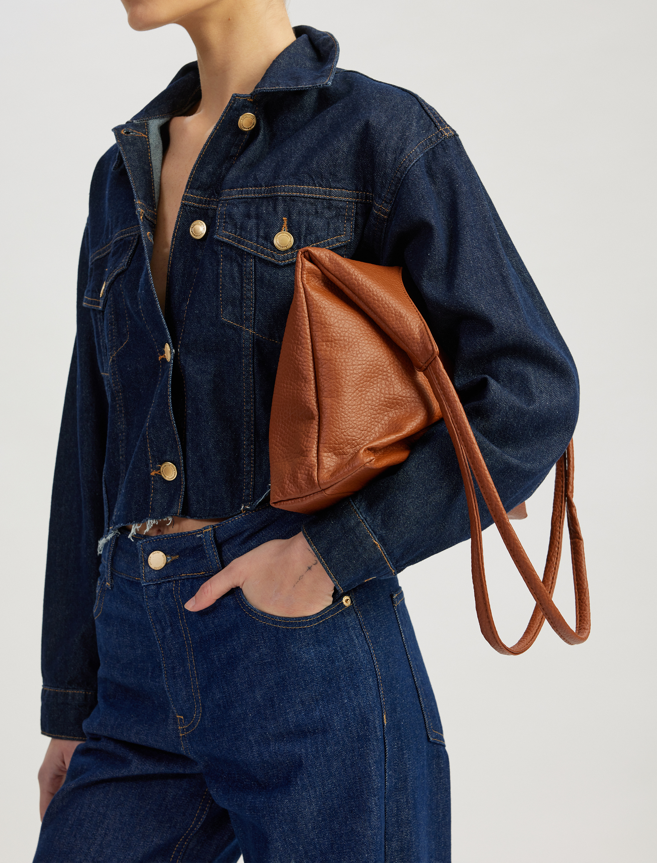  Kadın Hobo Çanta Suni Deri