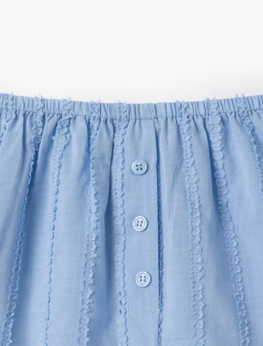   Pamuklu Çizgili Boxer Şort Pijama Altı