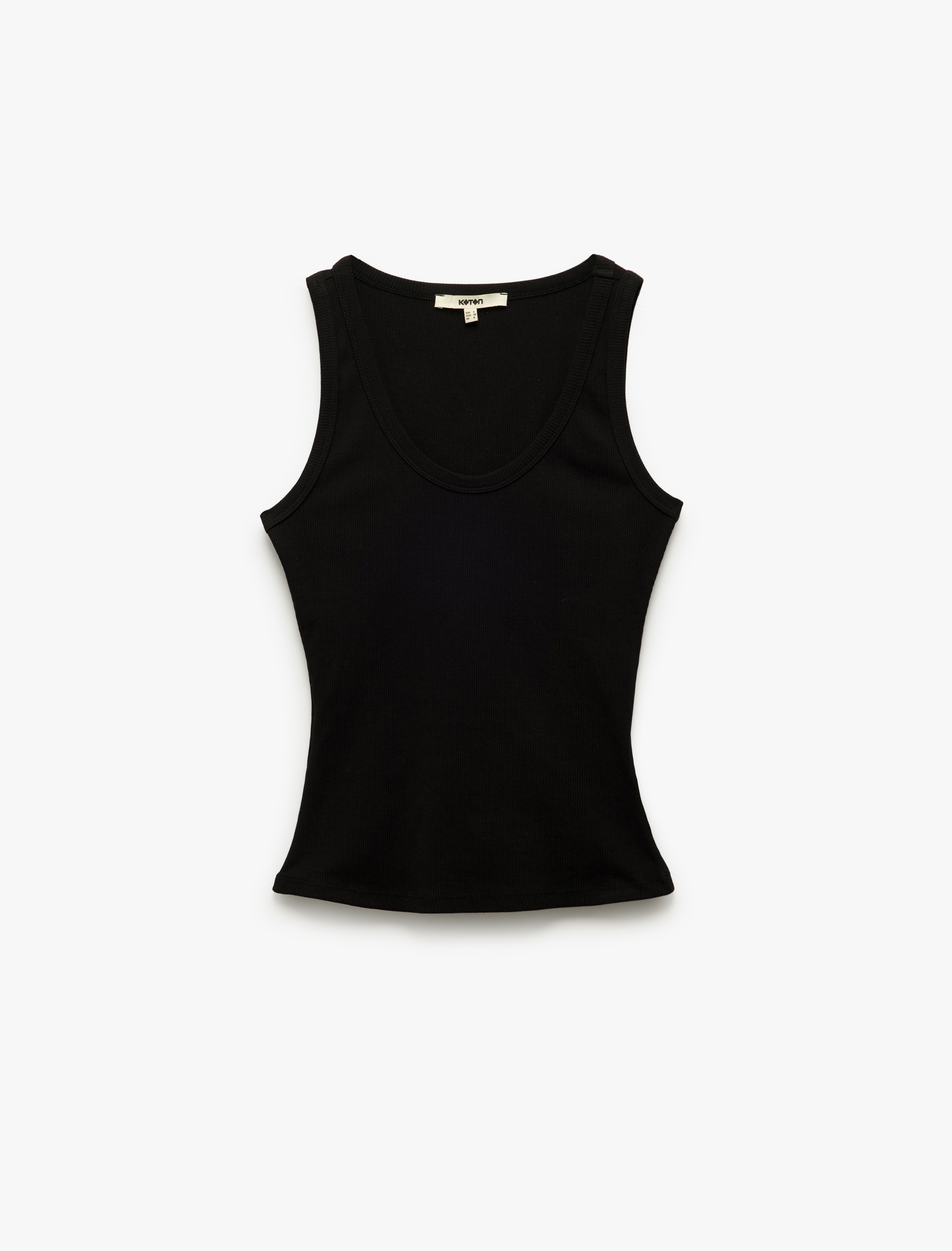   Regular Fit Pamuklu Kolsuz U Yaka Atlet