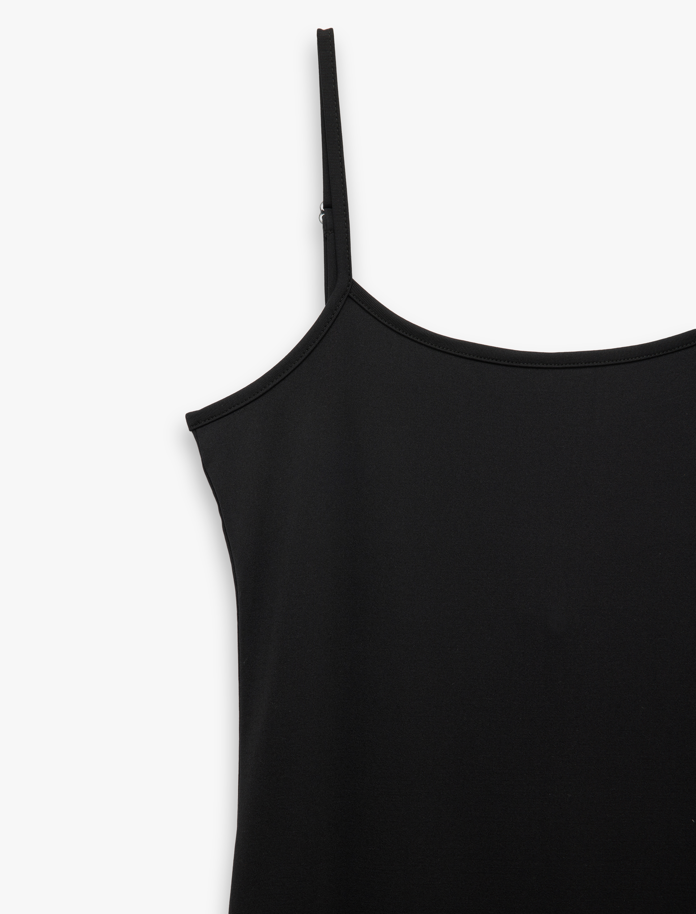   Slim Fit İnce Askılı Uzun Elbise