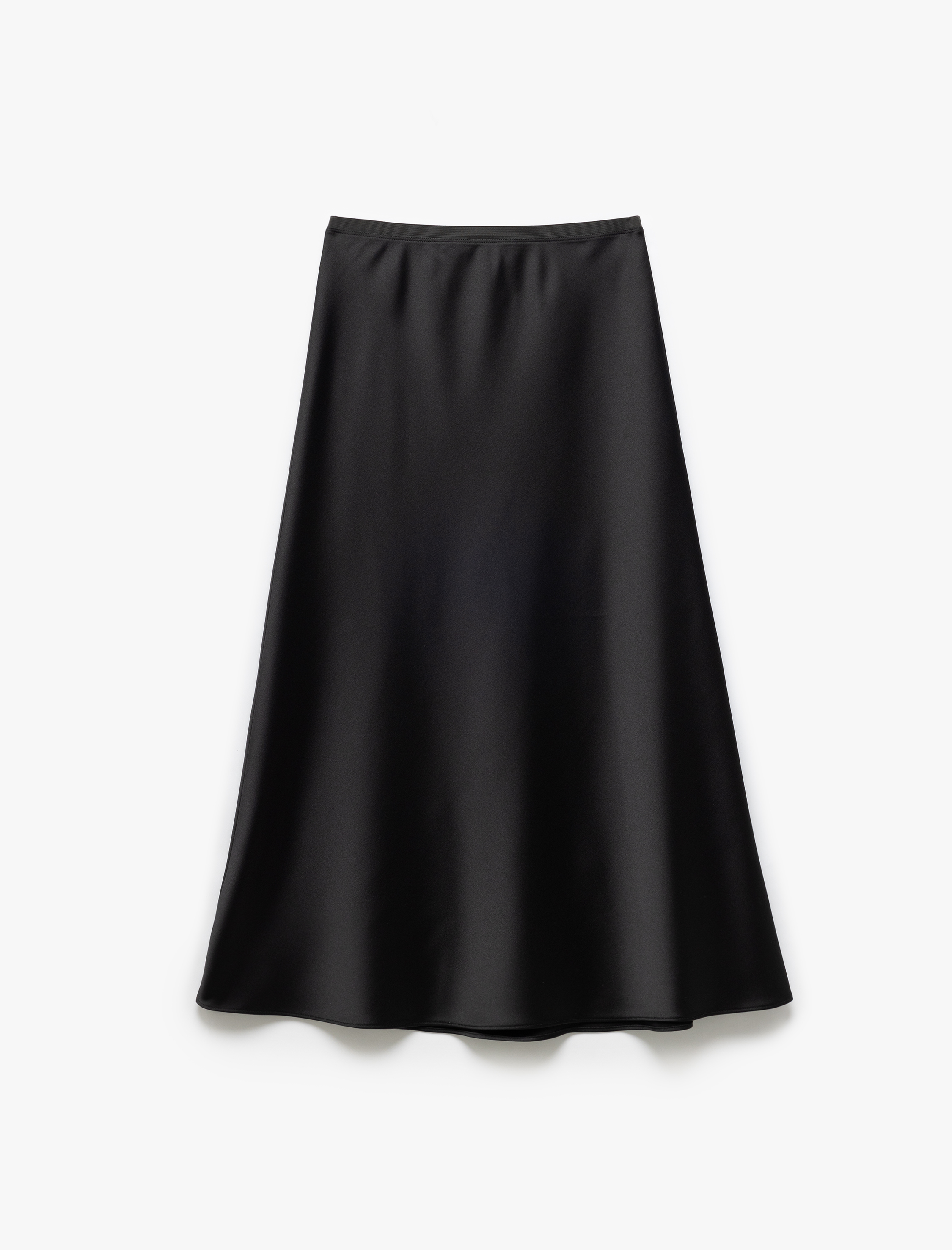   Midi Boy A Kesim Saten Etek