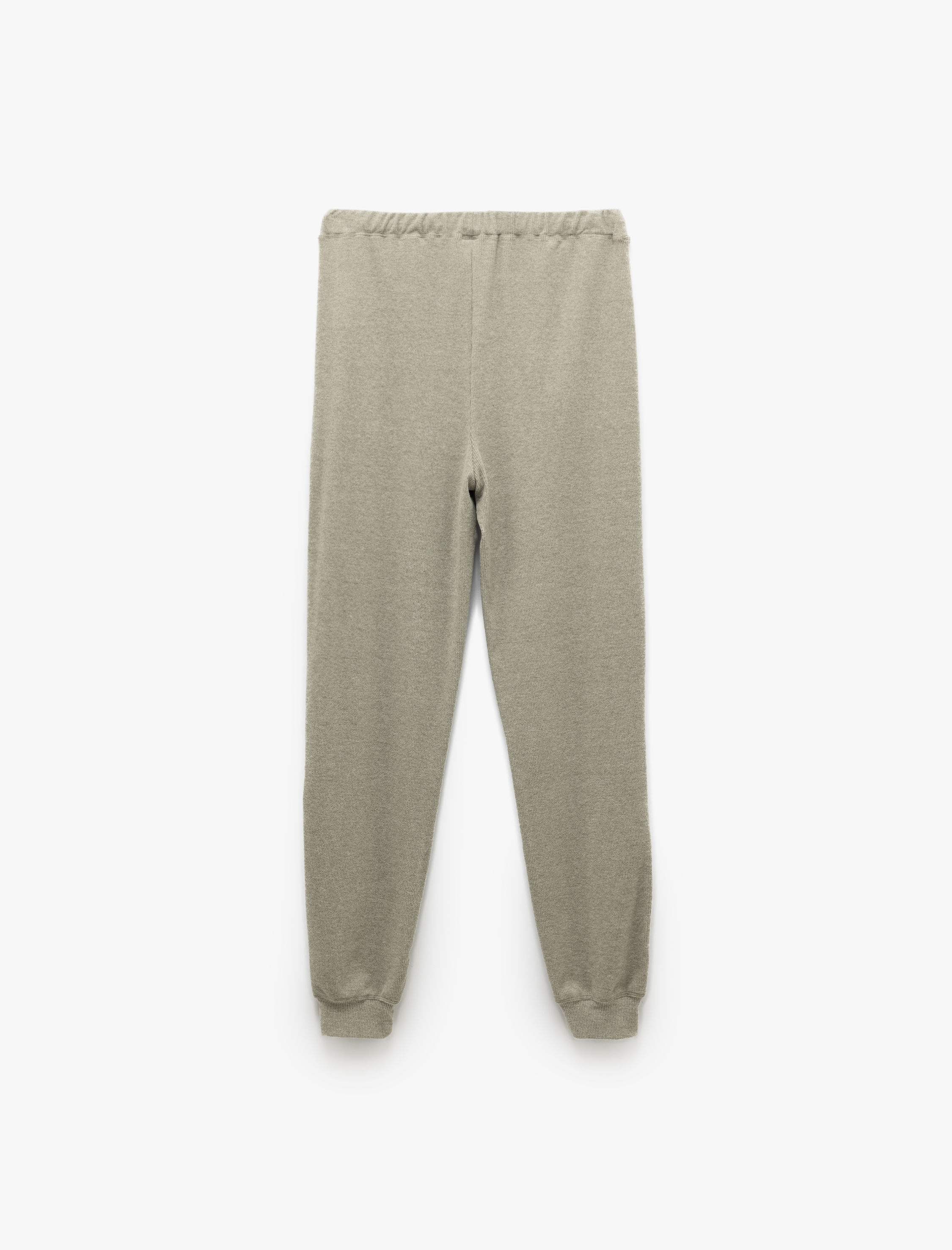   Rahat Kesim Beli Bağlamalı Yumuşak Dokulu Jogger Pijama Altı