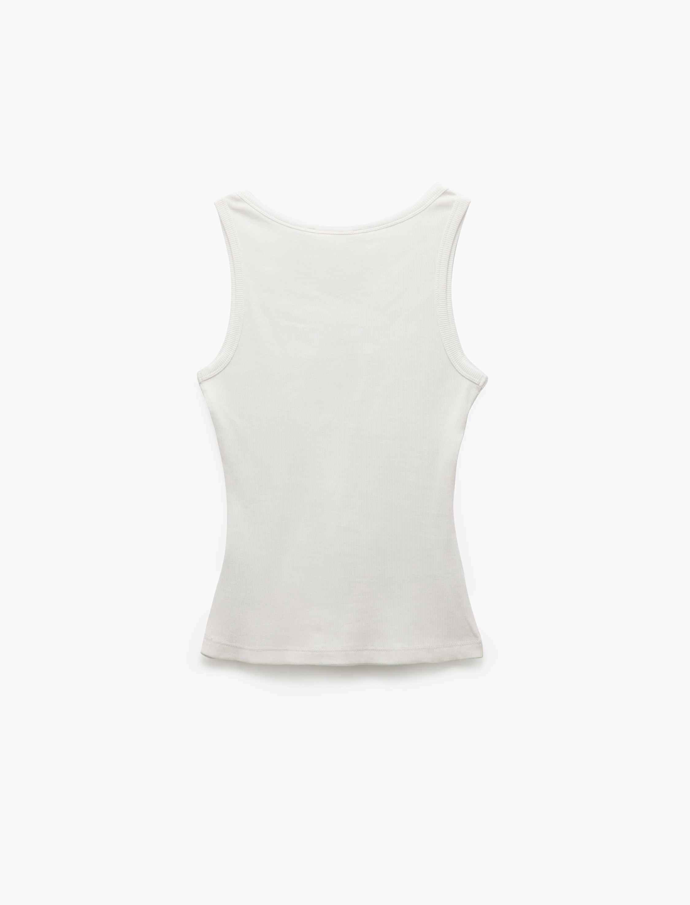   Regular Fit Pamuklu Kolsuz U Yaka Atlet