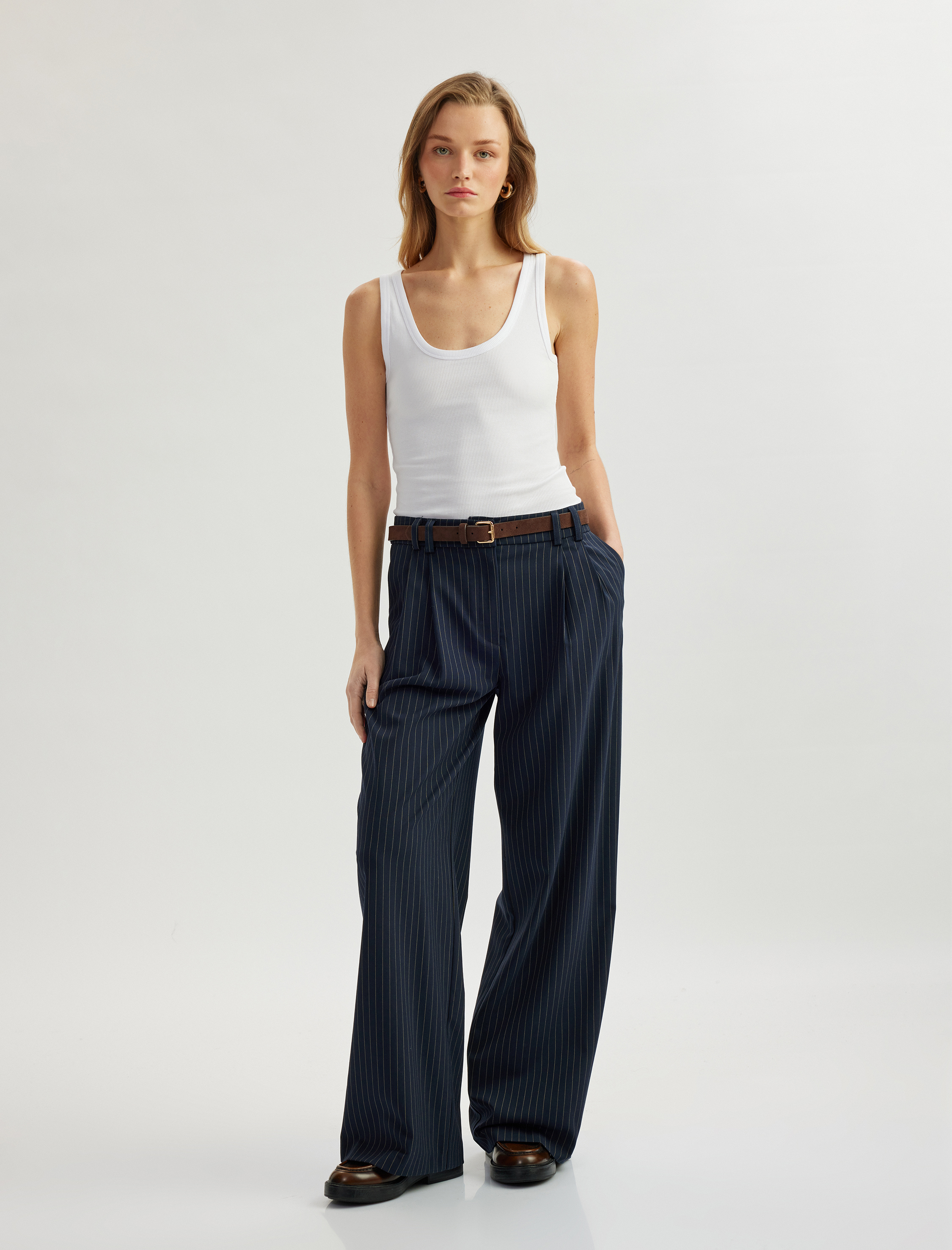   Regular Fit Pamuklu Kolsuz U Yaka Atlet