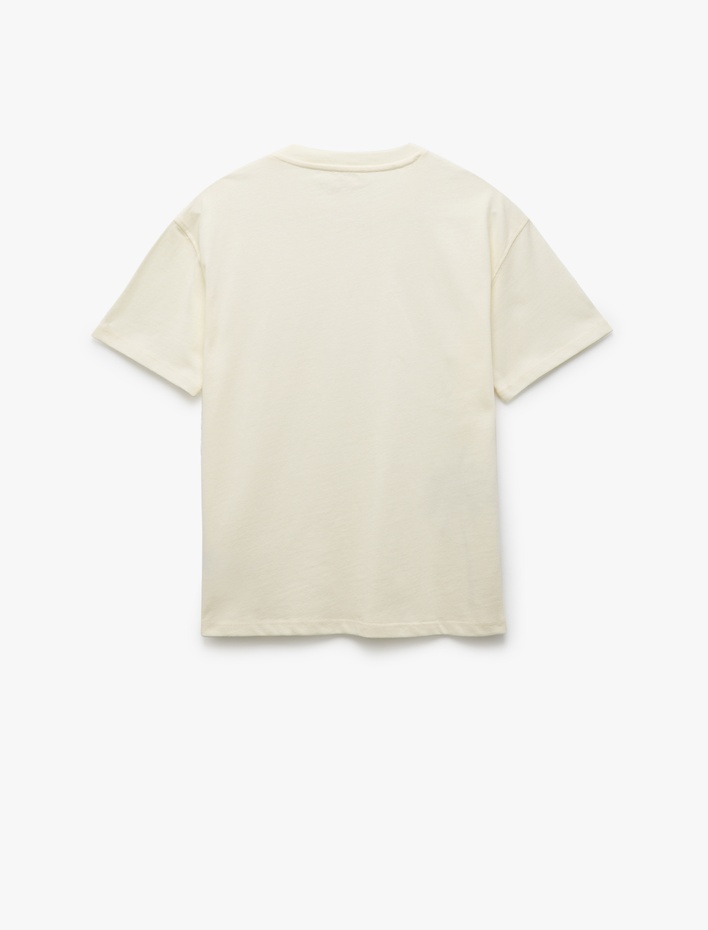 Erkek Çocuk Bisiklet Yaka Kısa Kollu Pamuklu Tişört