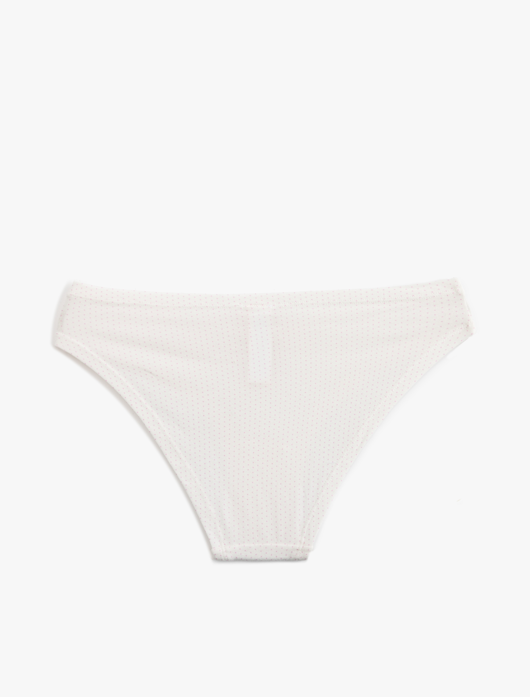   Pamuklu Rahat Kesim Drape Detaylı Kadın Külot