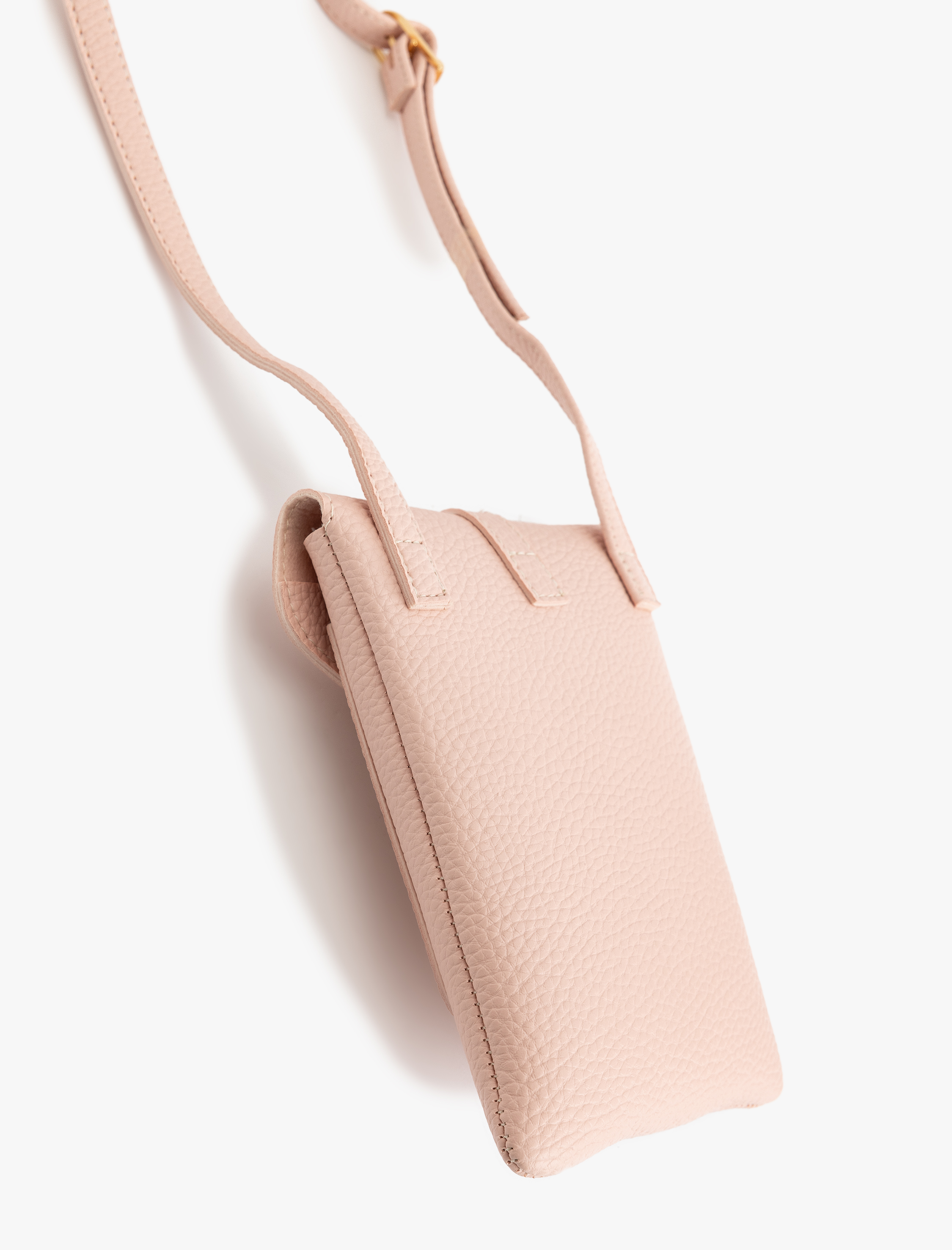  Kadın Suni Deri Askılı Metal Aksesuarlı Çapraz Çanta