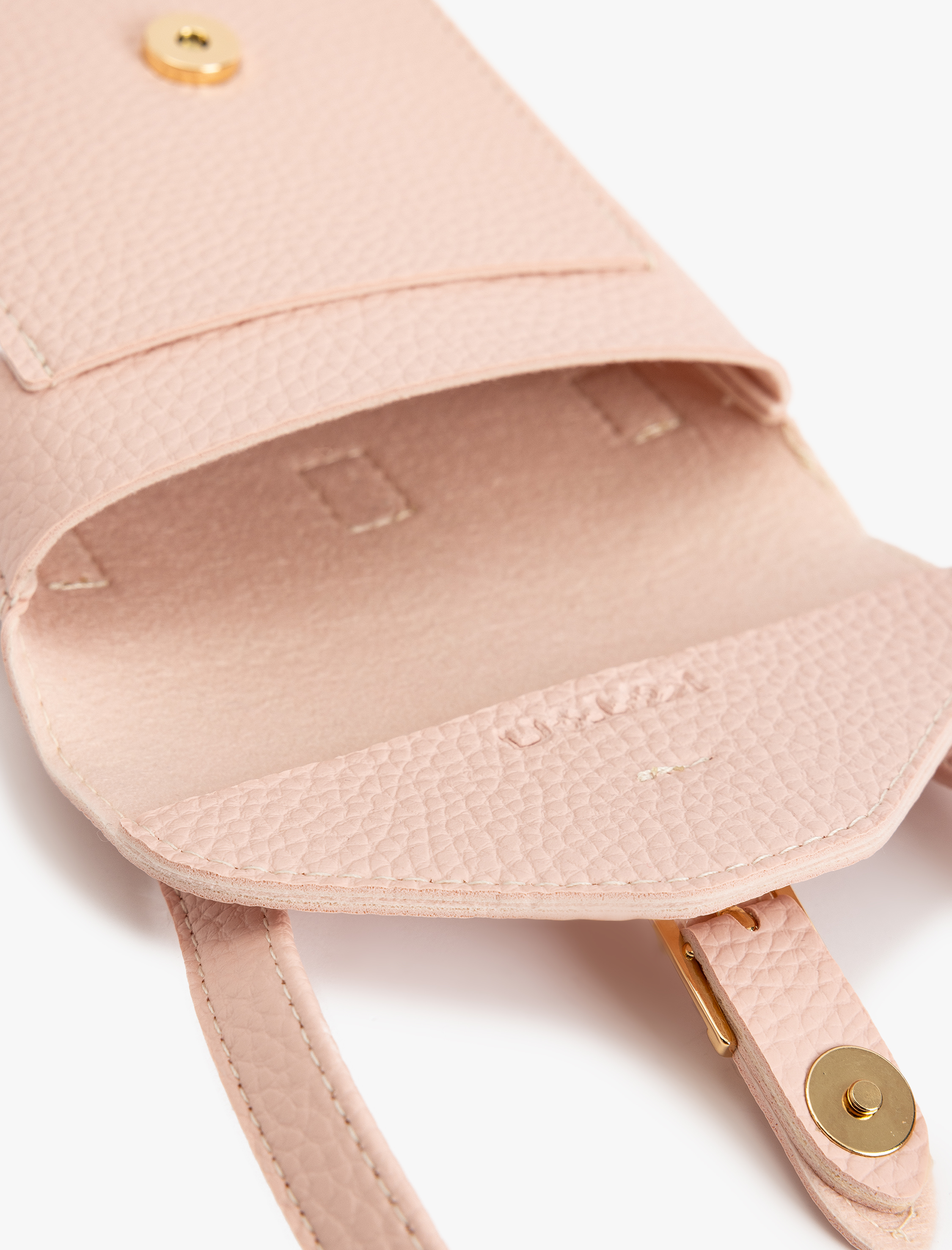  Kadın Suni Deri Askılı Metal Aksesuarlı Çapraz Çanta