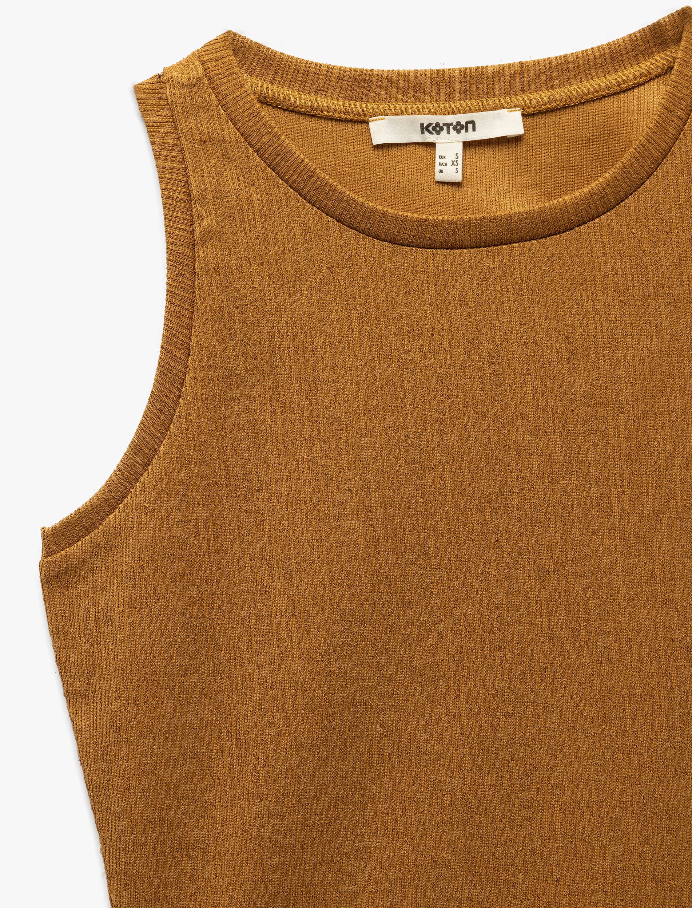   Kolsuz Bisiklet Yaka Slim Fit Basic Atlet