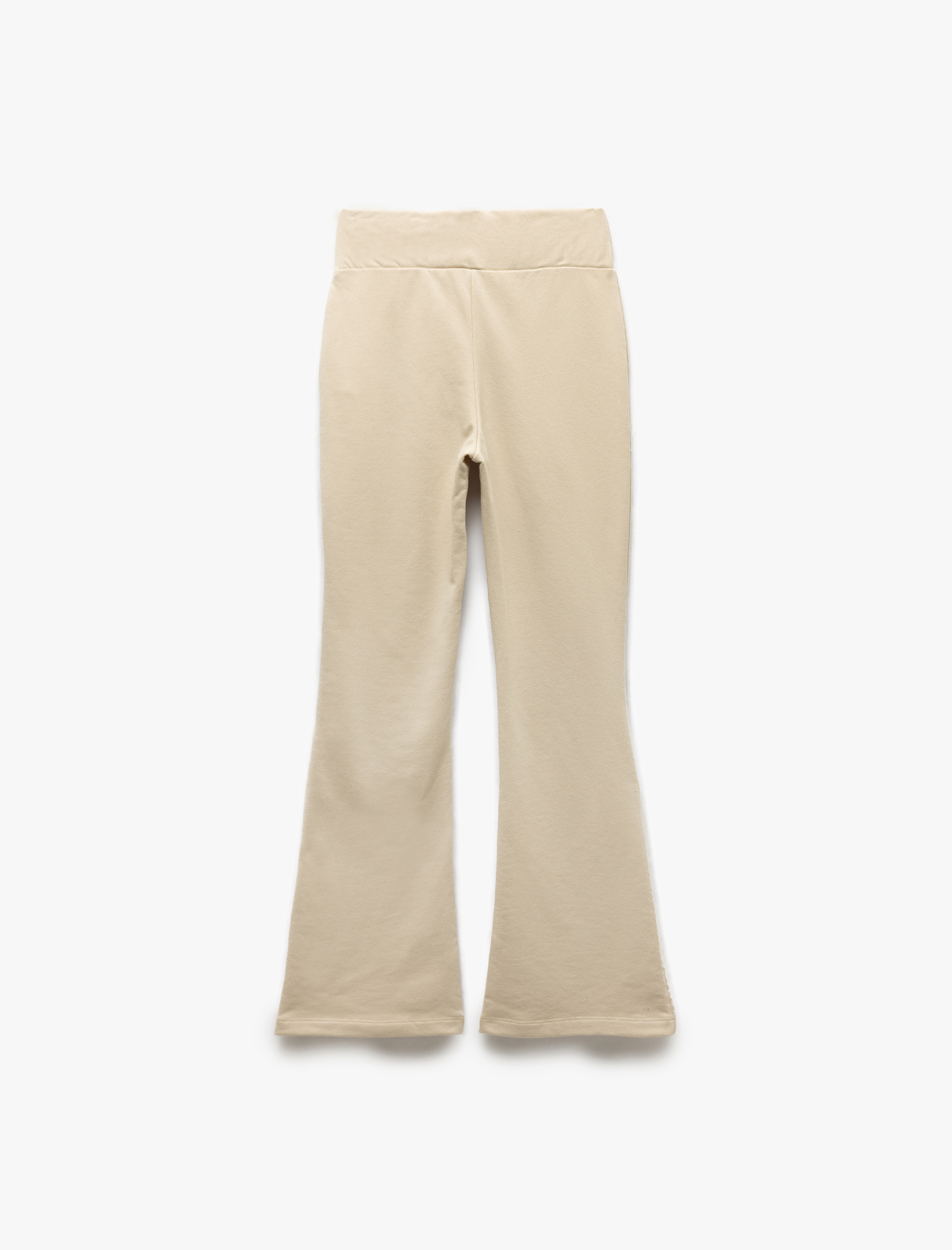 Slim Fit Üç İplik İspanyol Paça Eşofman Altı