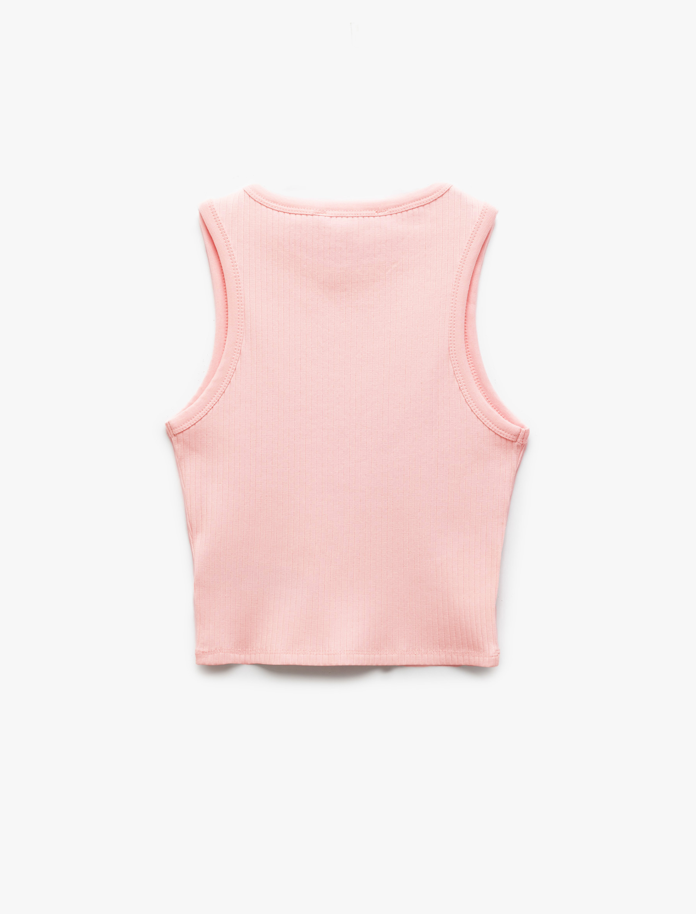   Slim Fit Bisiklet Yaka Kolsuz Atlet