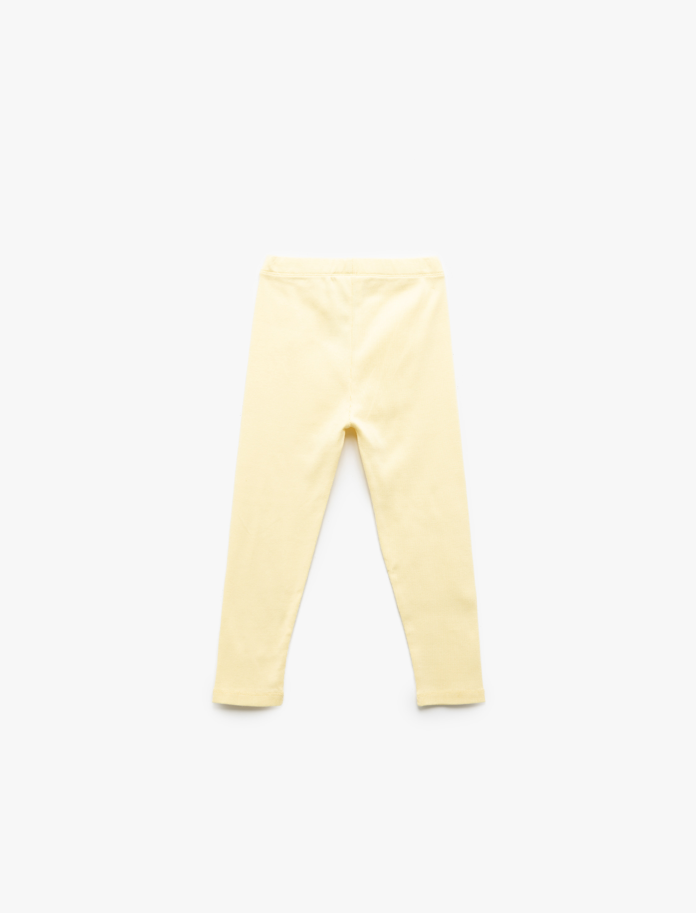  Kız Bebek Pamuklu Etiket Detaylı Kaşkorse Basic Tayt