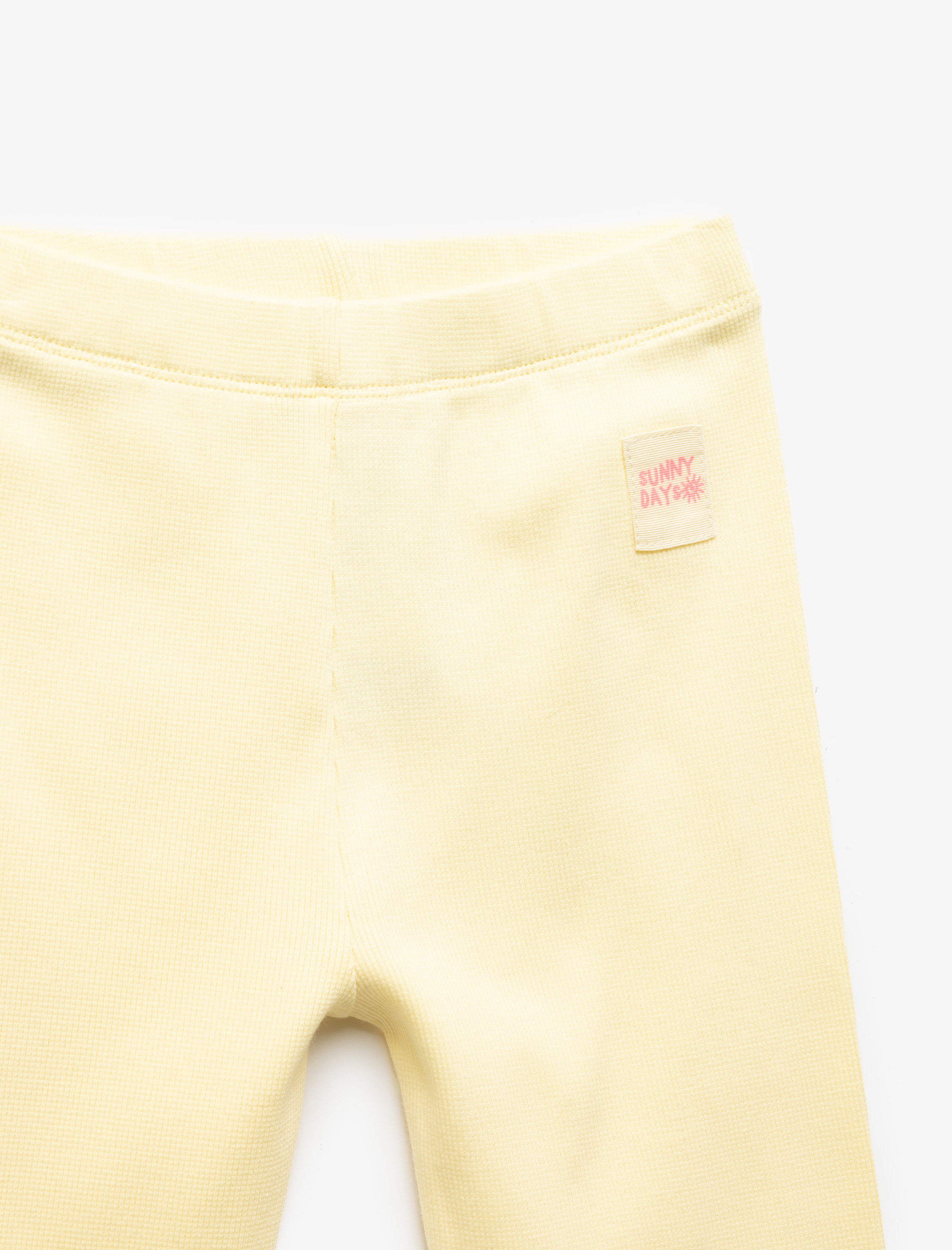  Kız Bebek Pamuklu Etiket Detaylı Kaşkorse Basic Tayt