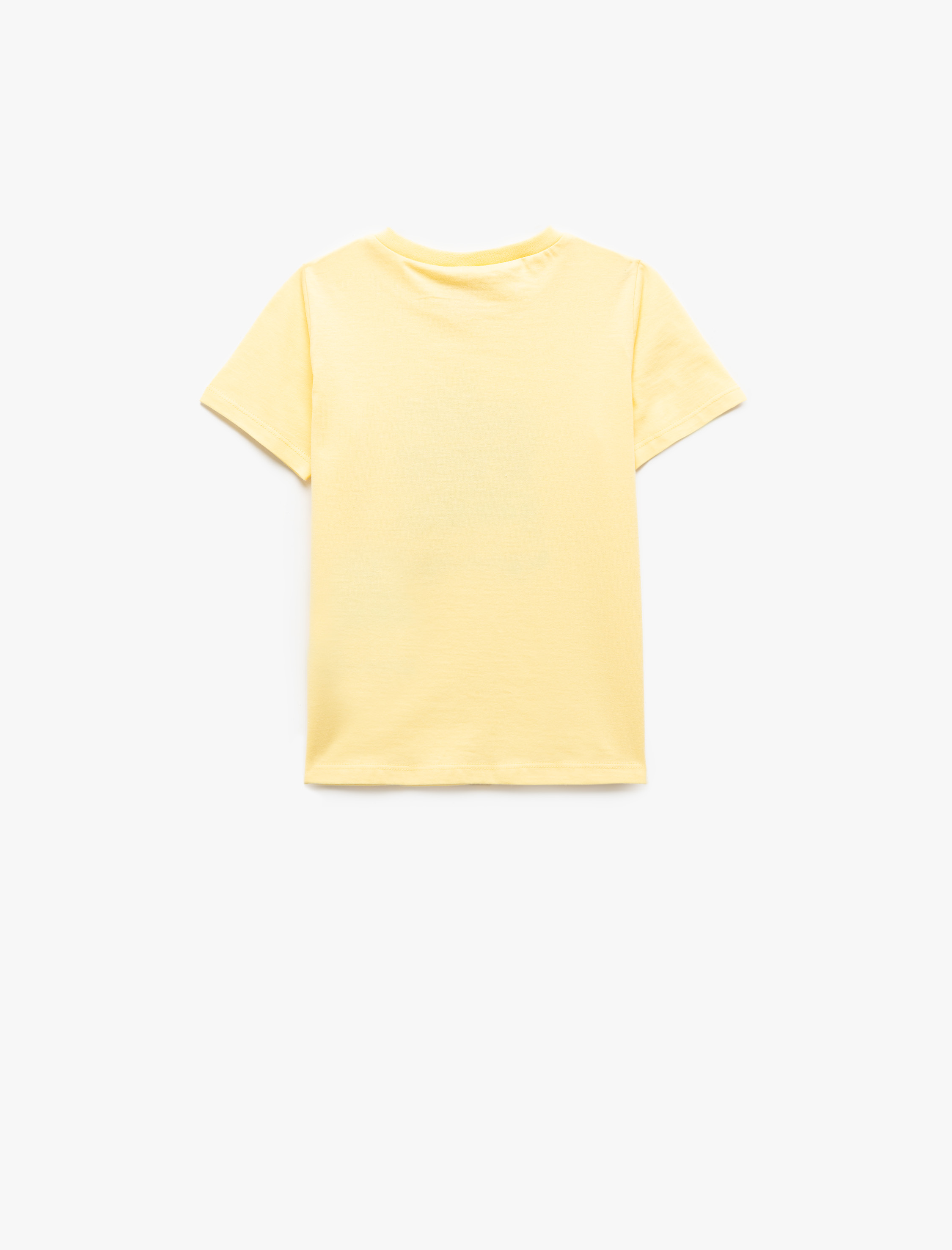  Erkek Bebek Pamuklu Baskılı Kısa Kollu Bisiklet Yaka Tişört