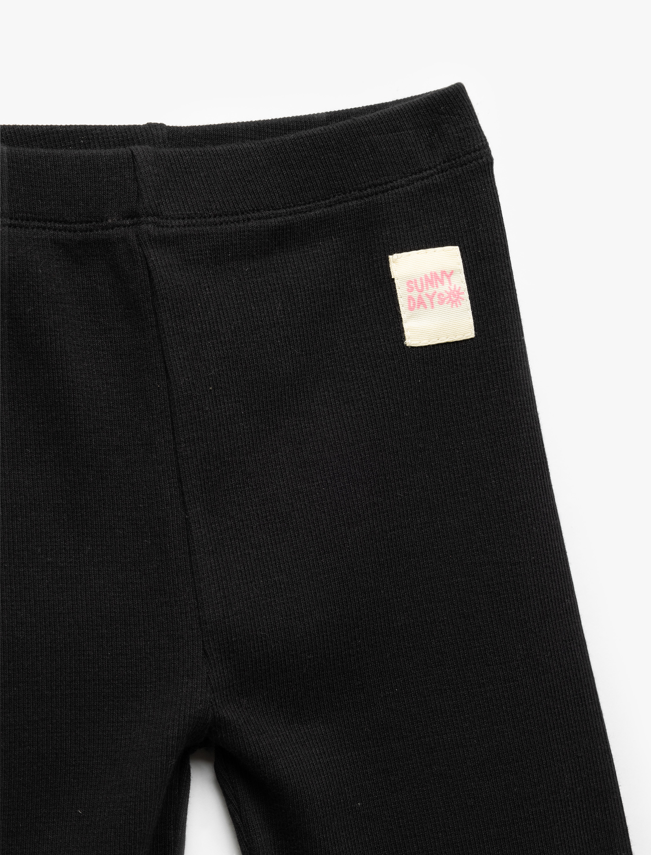  Kız Bebek Pamuklu Etiket Detaylı Kaşkorse Basic Tayt