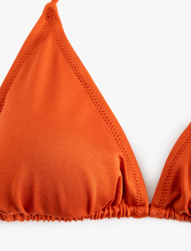 İpli Üçgen Bikini Üstü_2