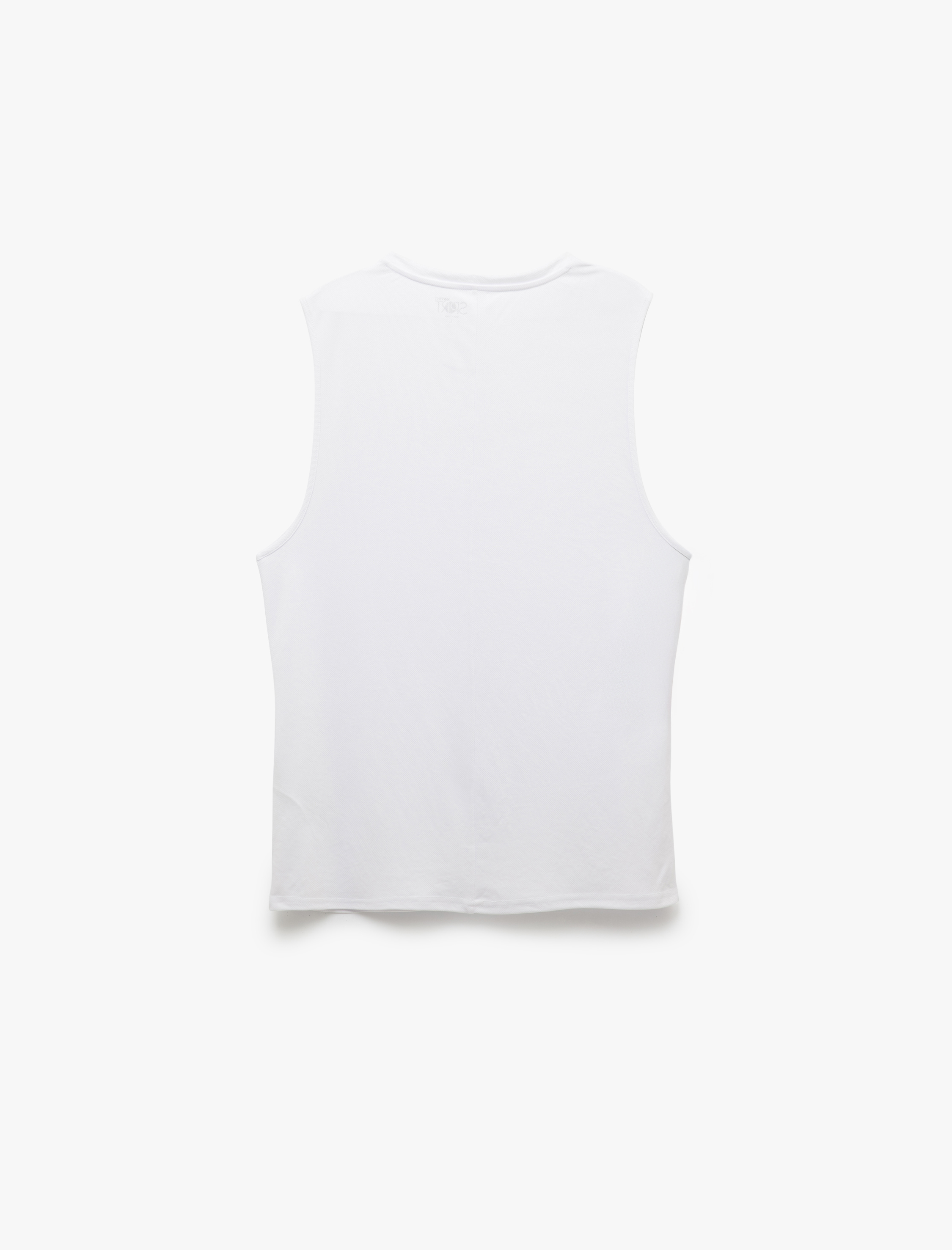   Bisiklet Yaka Kolsuz Baskılı Spor Atlet