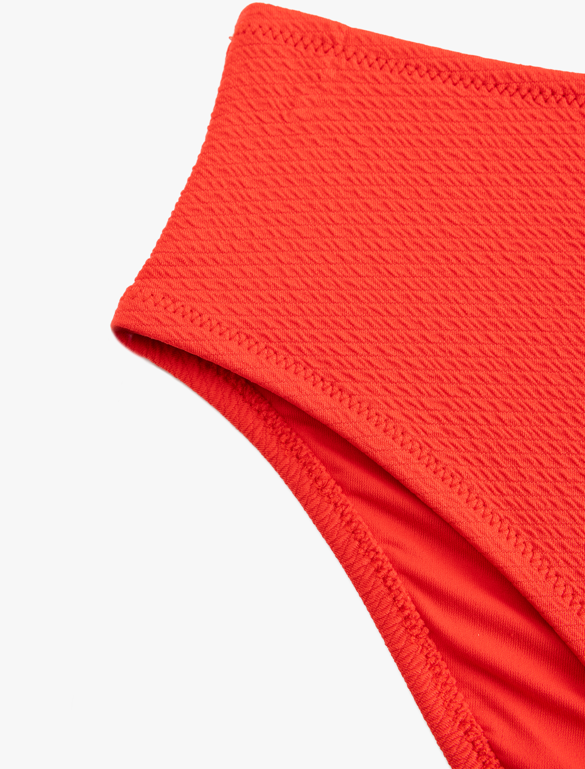   Yüksek Bel Dokulu Bikini Altı