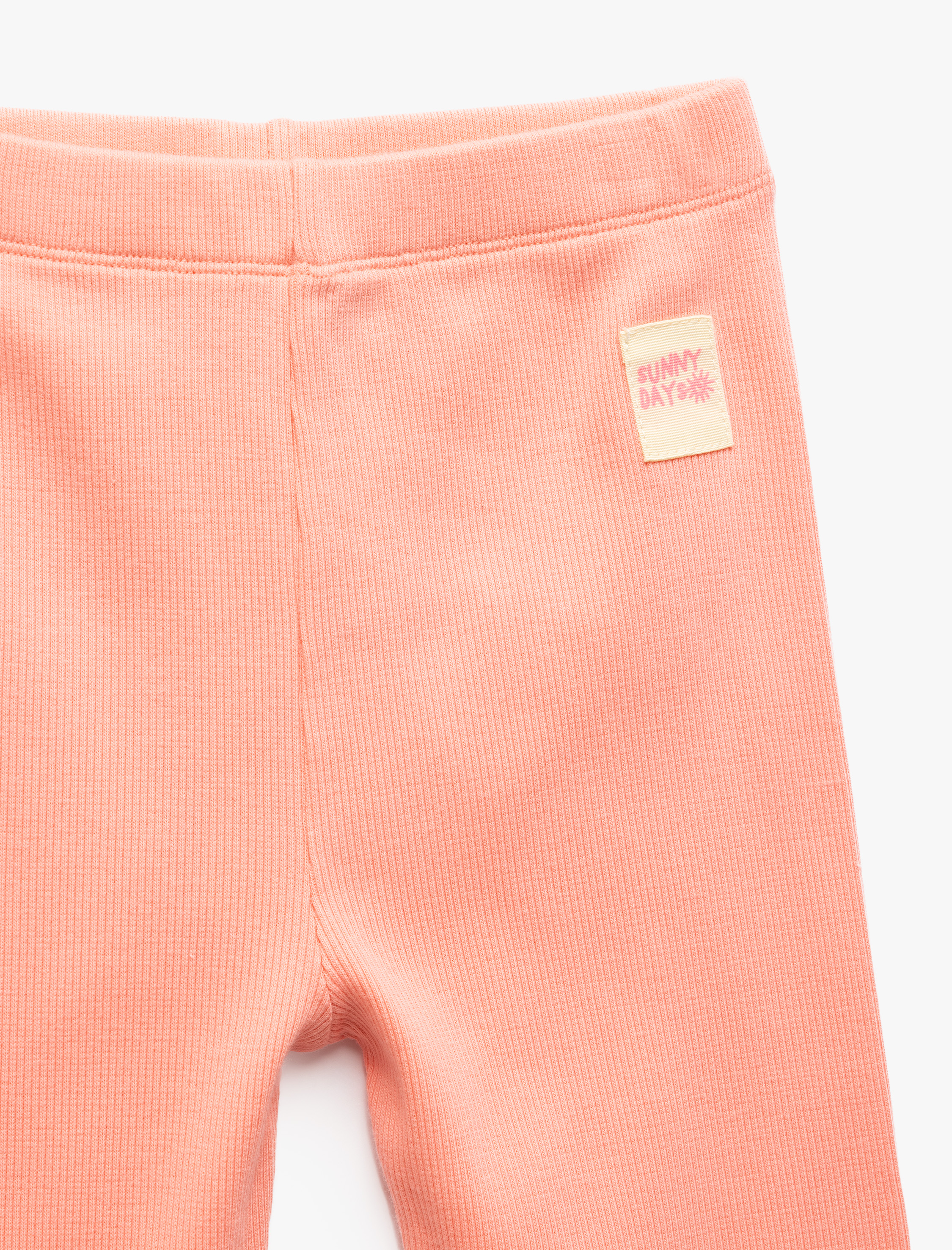  Kız Bebek Pamuklu Etiket Detaylı Kaşkorse Basic Tayt