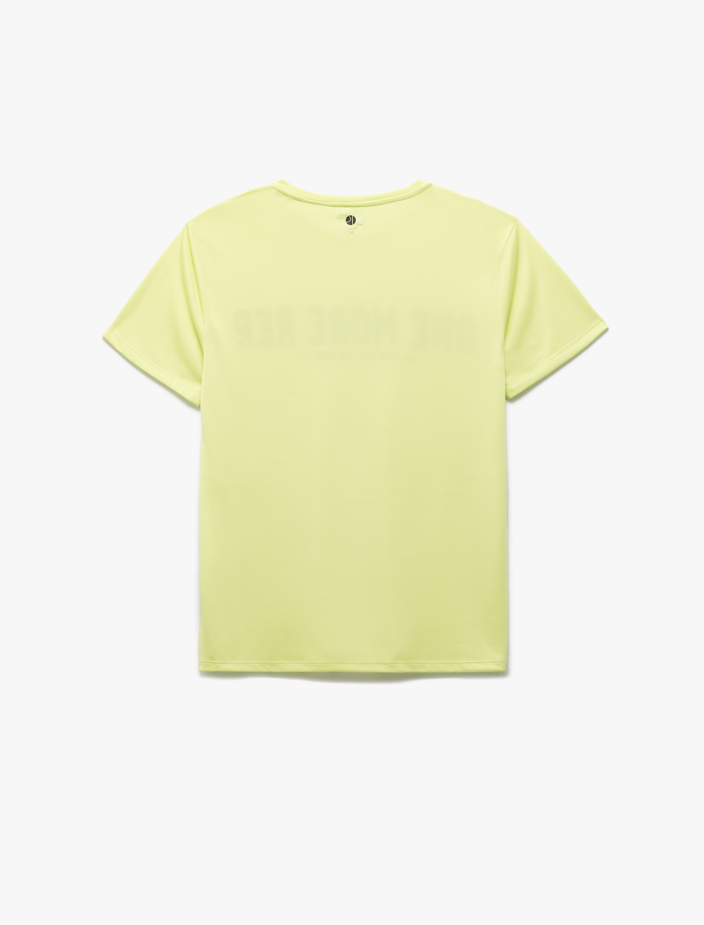   Baskılı Kısa Kollu Bisiklet Yaka Oversize Spor Tişört