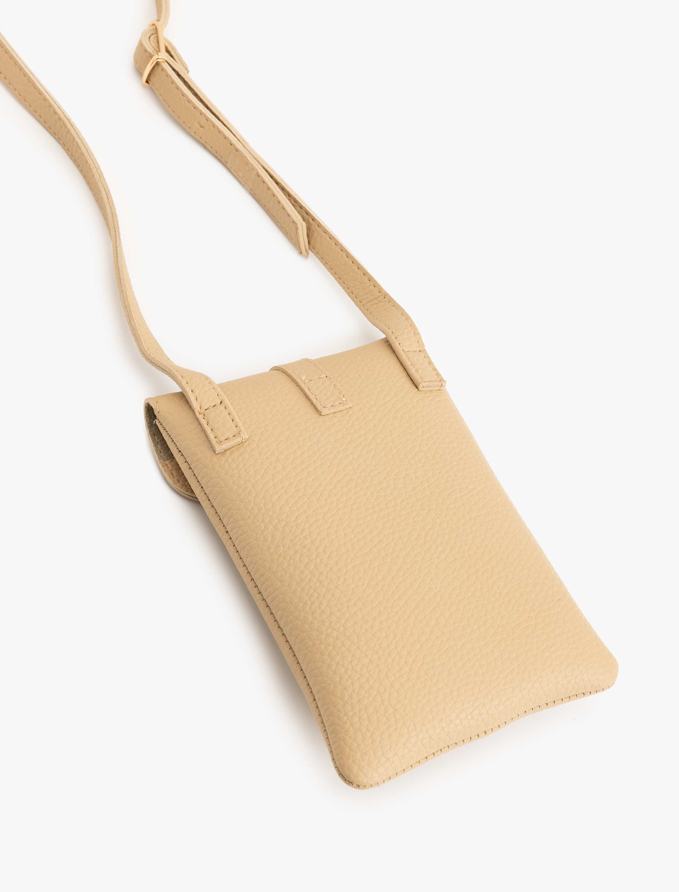  Kadın Suni Deri Askılı Metal Aksesuarlı Çapraz Çanta