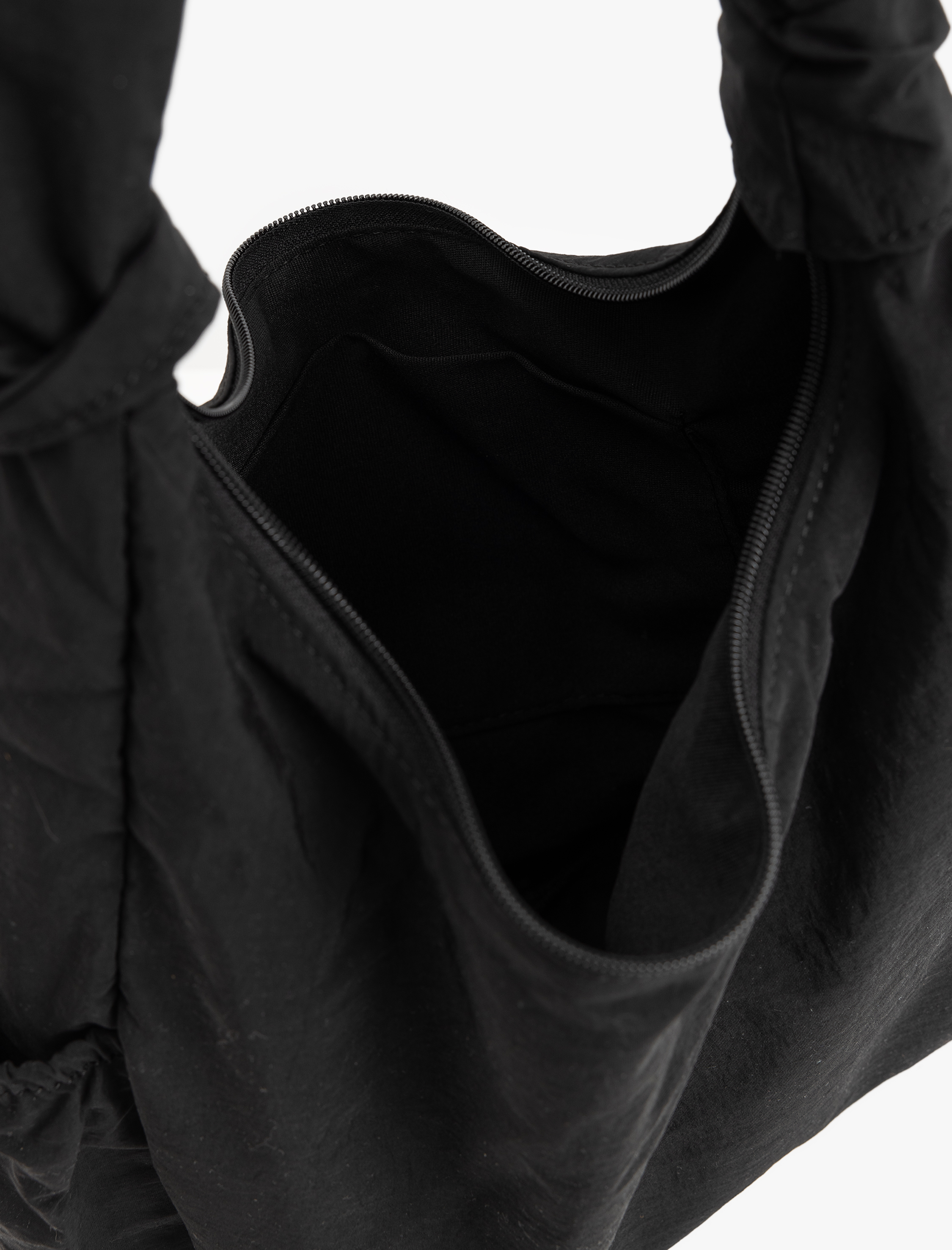  Kadın Cep Detaylı Fermuarlı Omuz Çantası