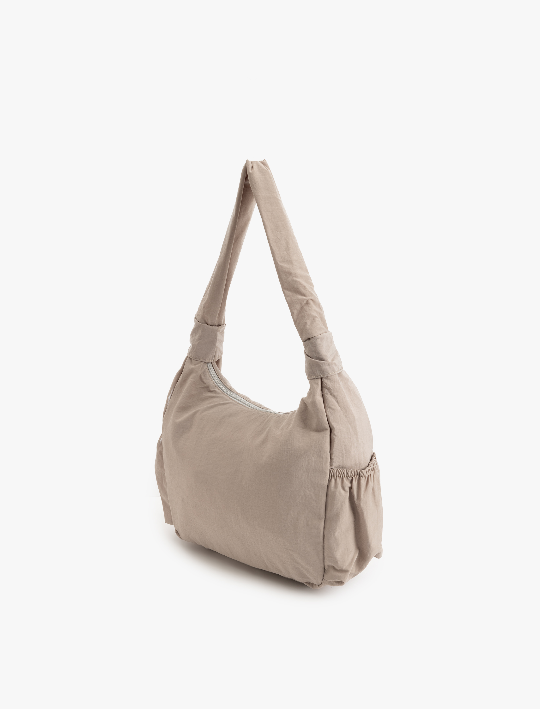  Kadın Cep Detaylı Fermuarlı Omuz Çantası