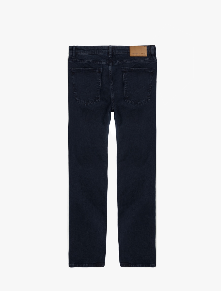   Pamuklu Normal Bel Straight Fit Jean Pantolon - Mark Jean