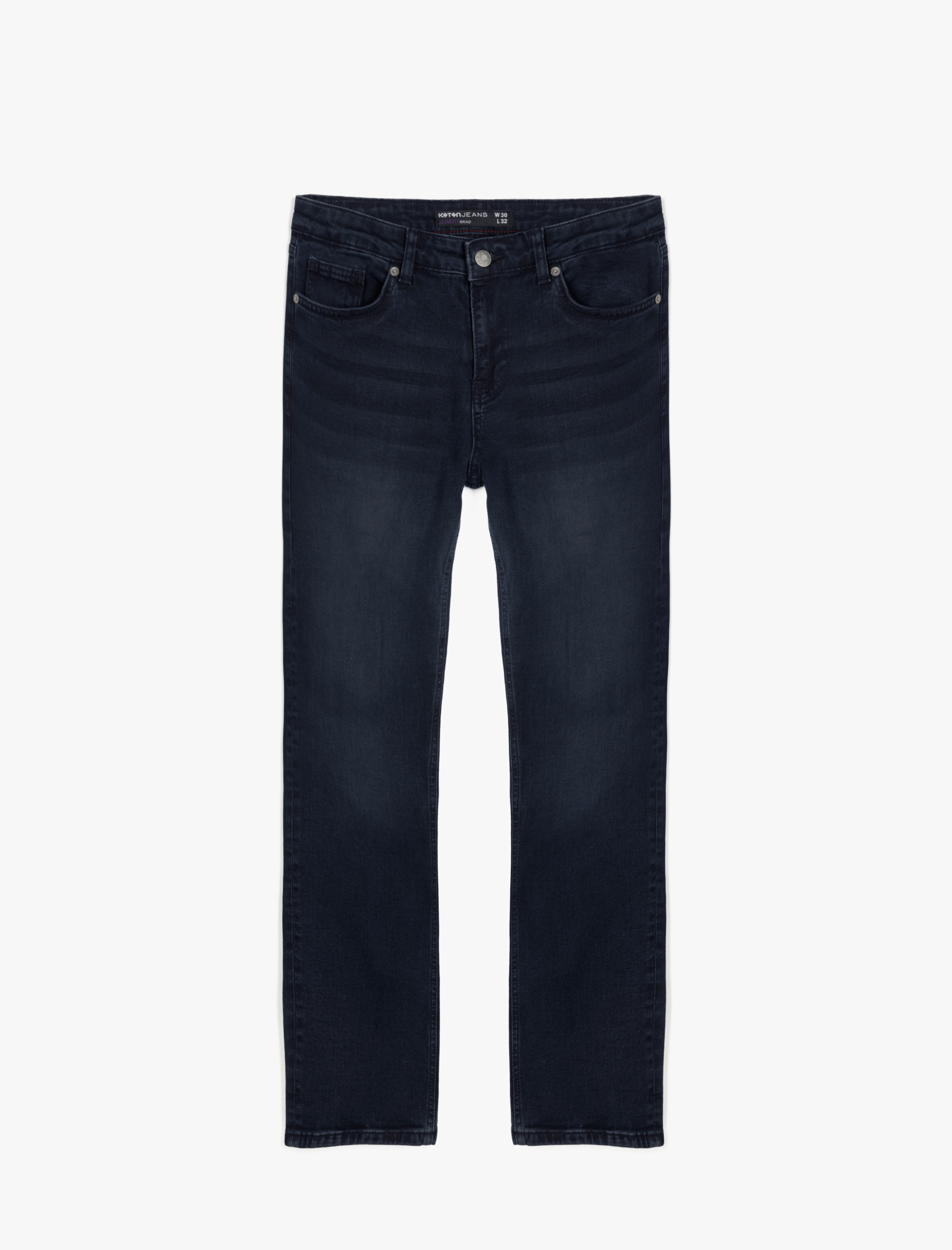   Pamuklu Normal Bel Straight Fit Jean Pantolon - Mark Jean