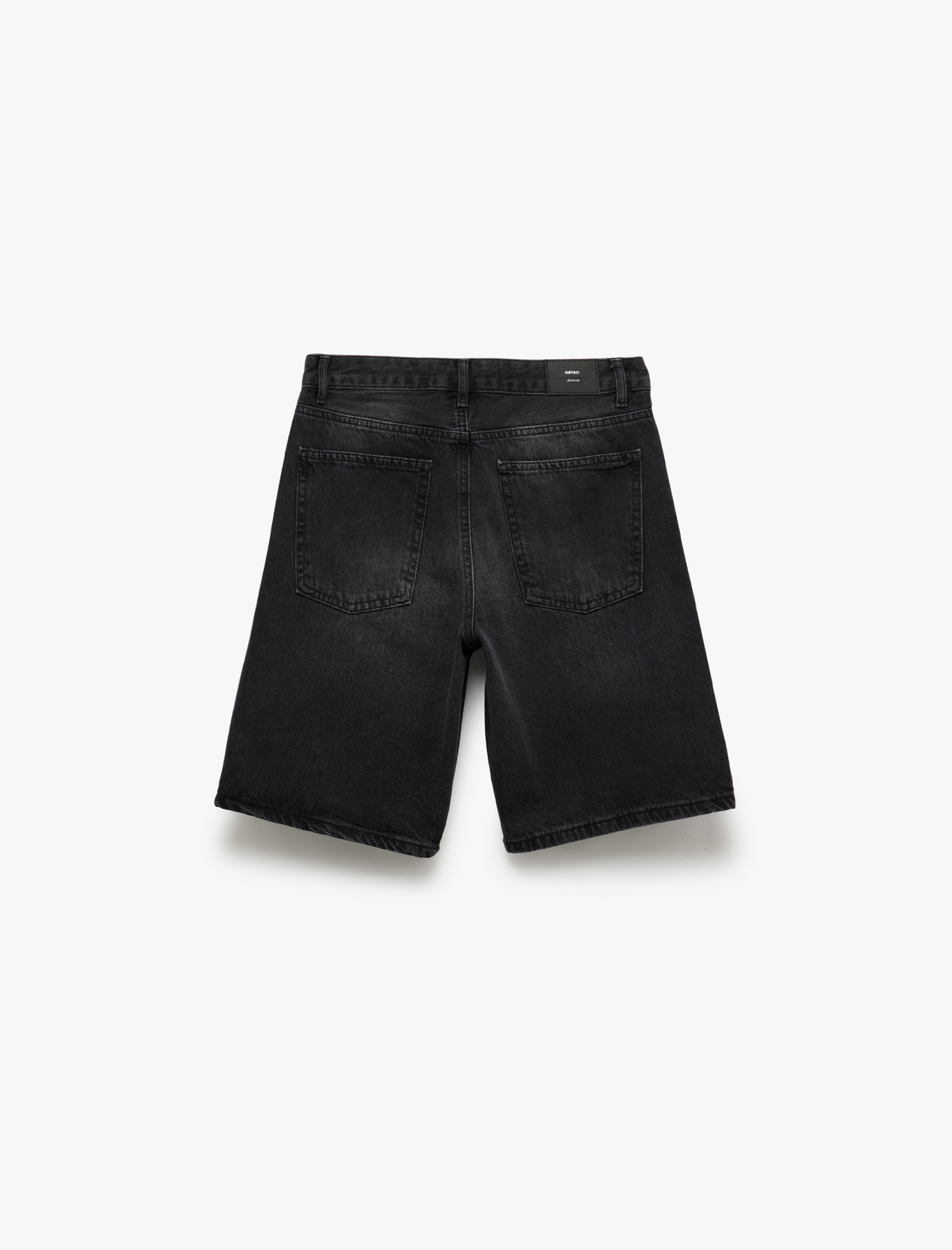   Rahat Kesim Normal Bel Denim Şort