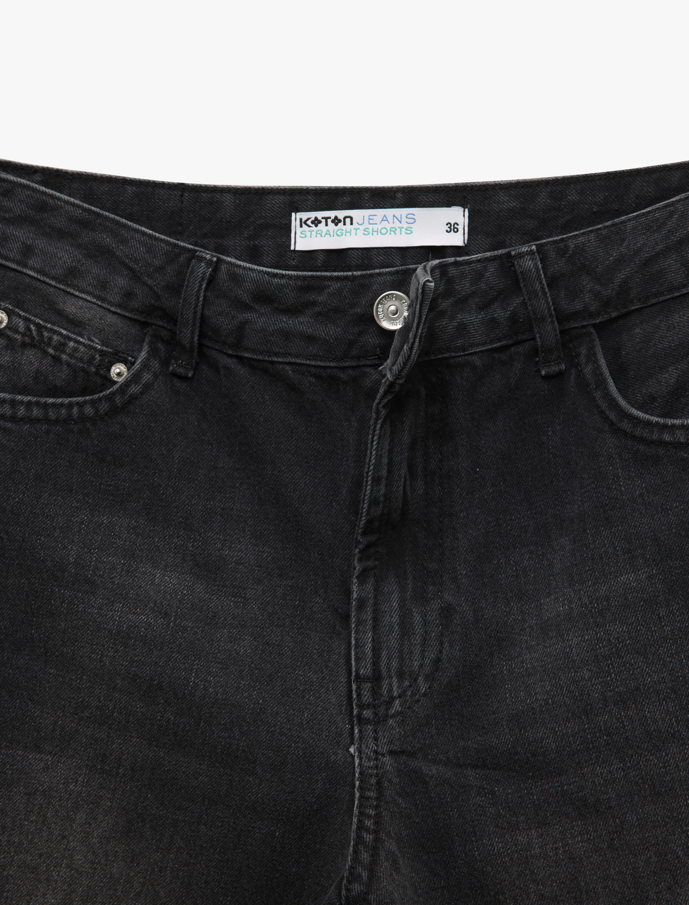   Rahat Kesim Normal Bel Denim Şort