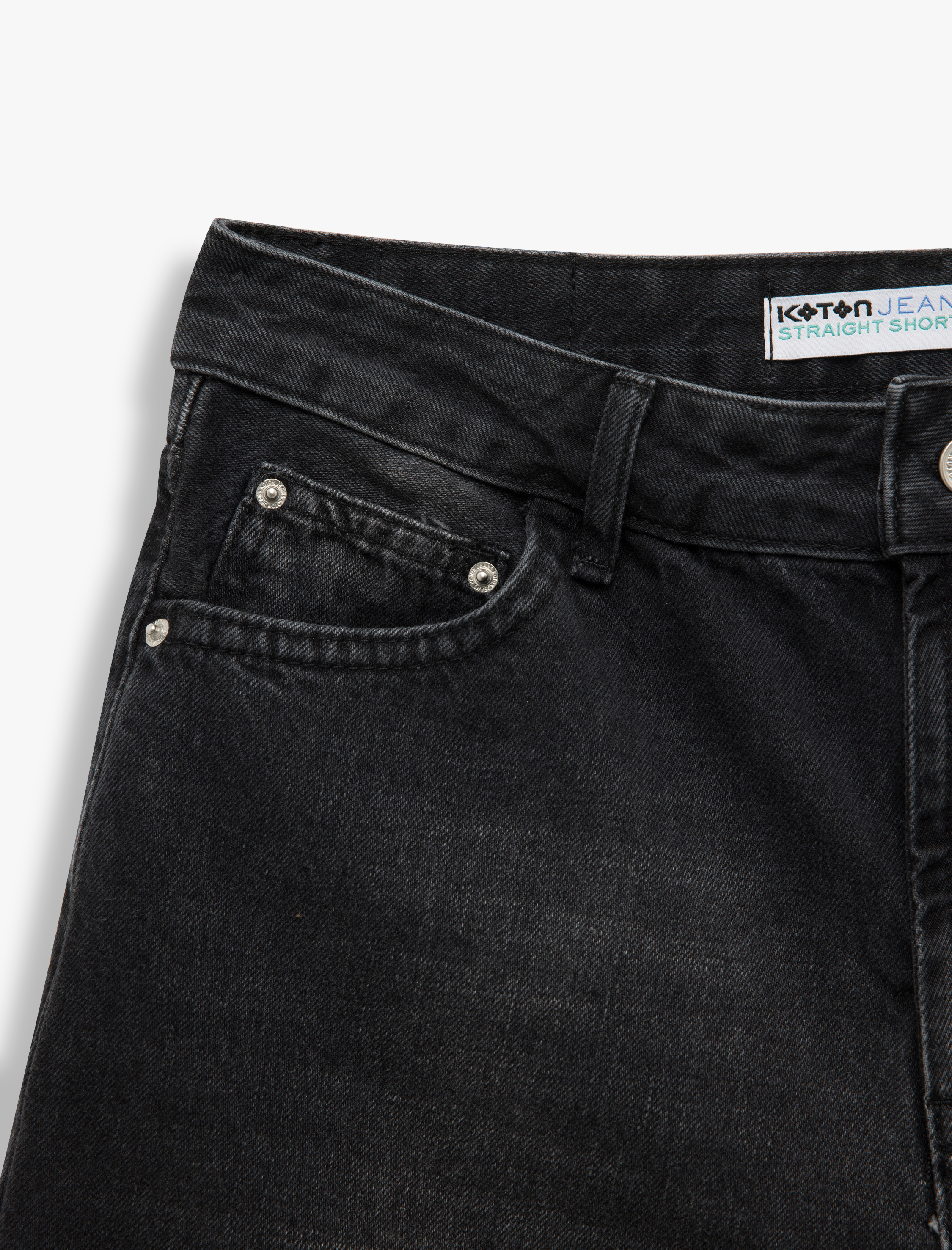   Rahat Kesim Normal Bel Denim Şort